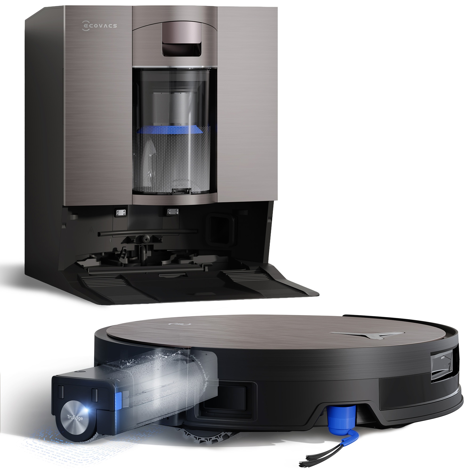 ECOVACS Saugroboter »mit Wischfunktion DEEBOT X11 OmniCyclone, 19.500 Pa, 1 günstig online kaufen