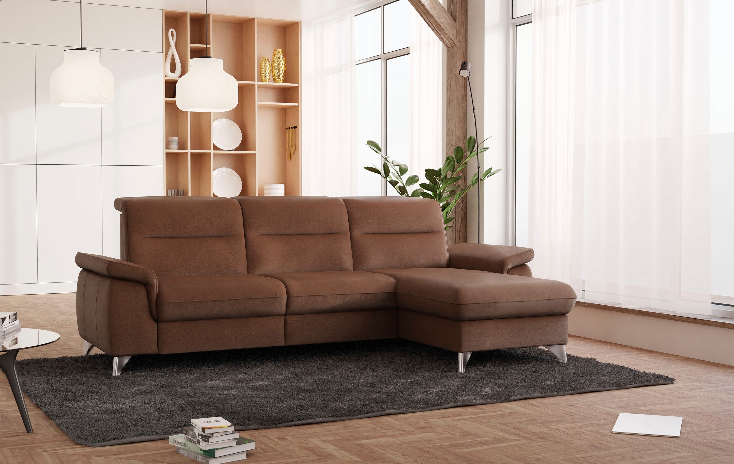 sit&more Ecksofa »Astoria L-Form«, wahlweise mit motorischer Relaxfunktion günstig online kaufen