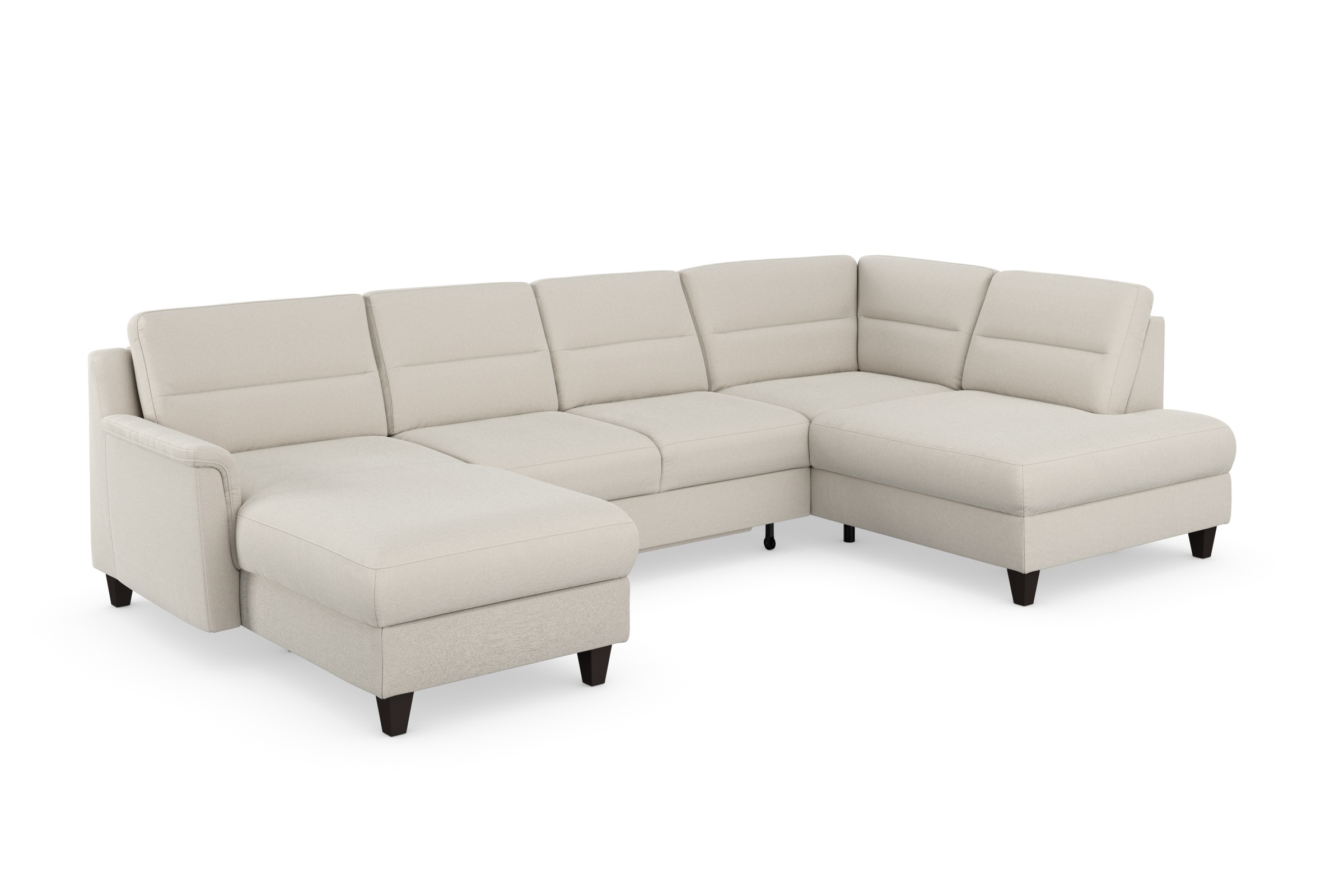 sit&more Wohnlandschaft »Farö U-Form«, inklusive Federkern, wahlweise mit Bettfunktion und Bettkasten