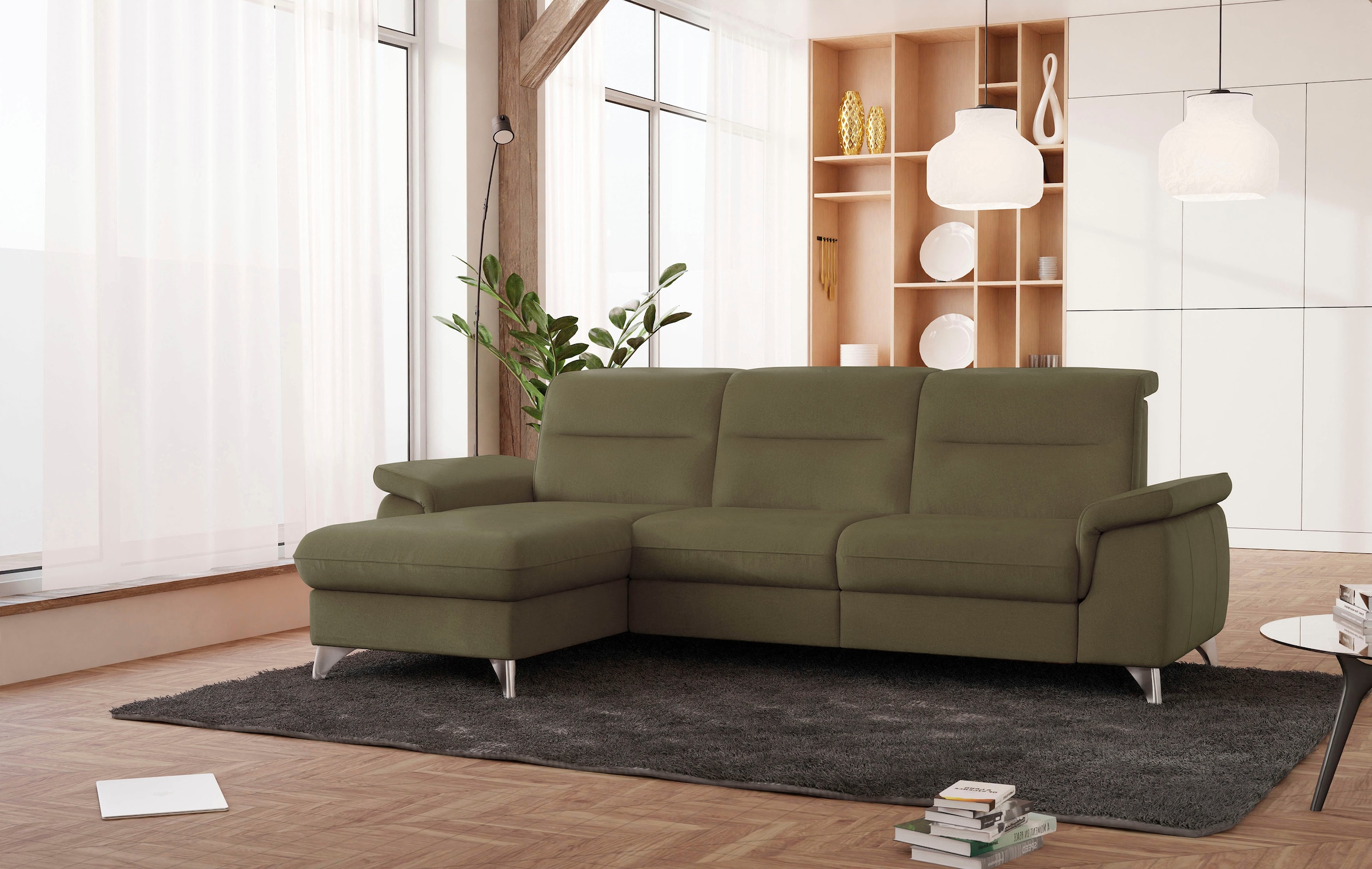 sit&more Ecksofa Astoria L-Form, wahlweise mit motorischer Relaxfunktion günstig online kaufen