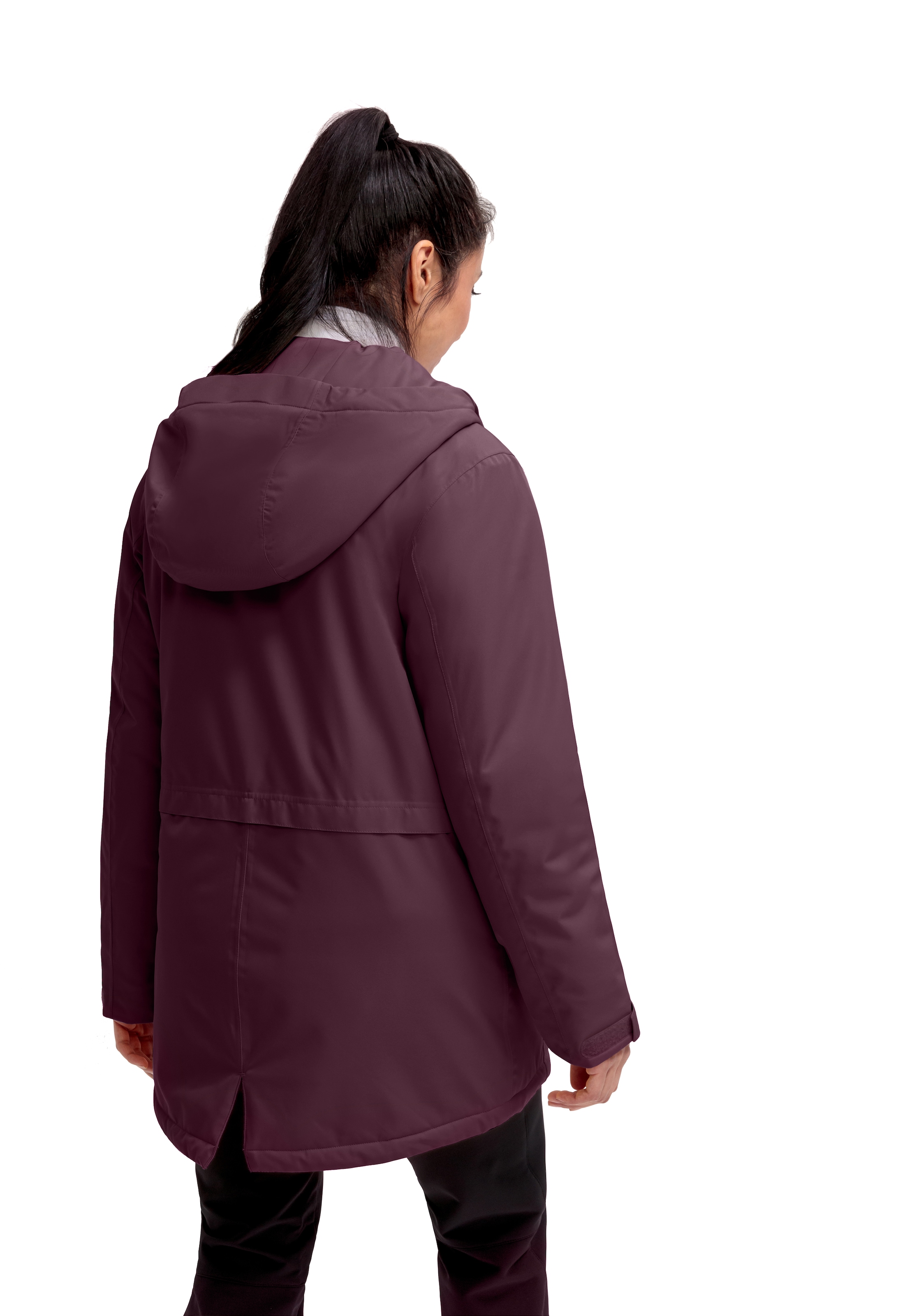 Maier Sports Winterjacke »Lisbon Coat« Damen Wintermantel, wattierte Regenjacke, wasserdicht + atmungsaktiv
