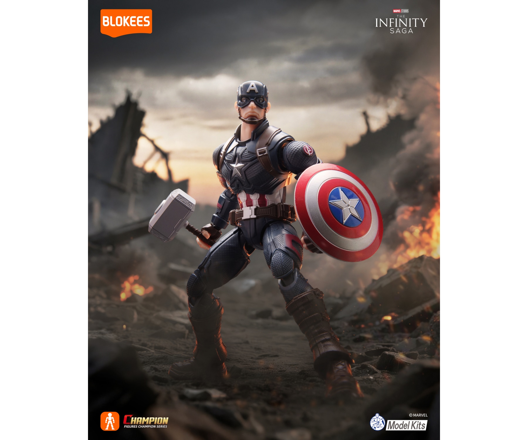 Dickie Toys Modellbausatz »Marvel Captain America«