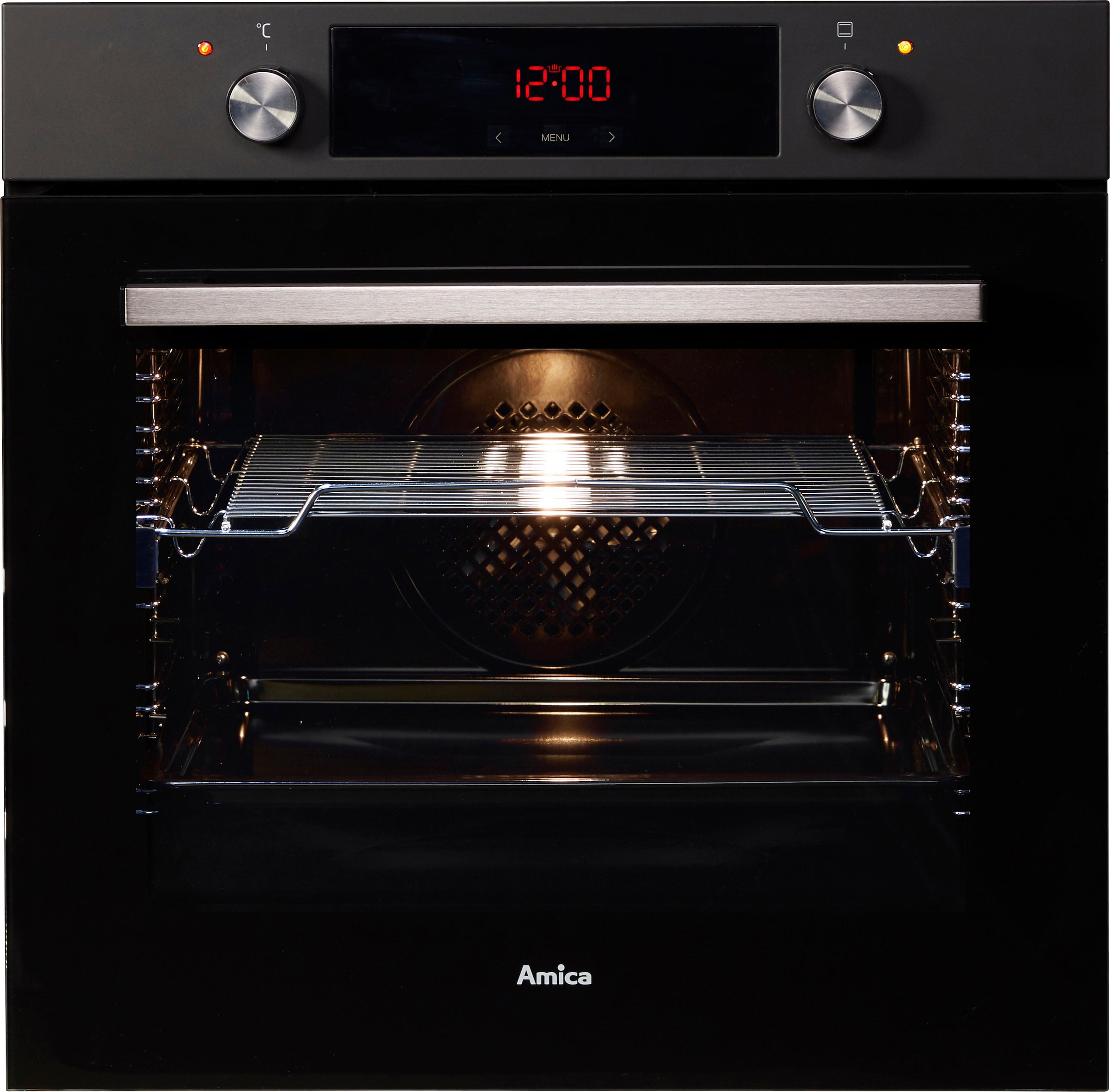 Amica Einbaubackofen »EBX 943 610 SM« mit 1-fach-Teleskopauszug mit Simple günstig online kaufen