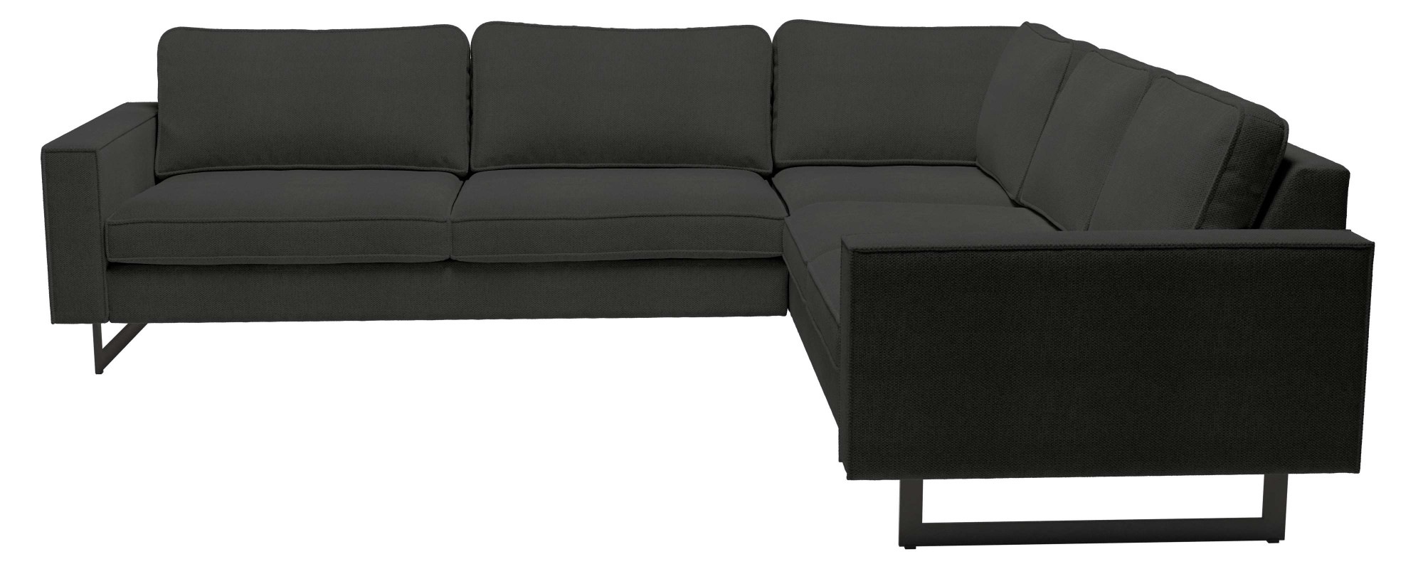 Places of Style Ecksofa "Pinto, 250/290 cm, langer Schenkel, XXL, Ottomane" günstig online kaufen