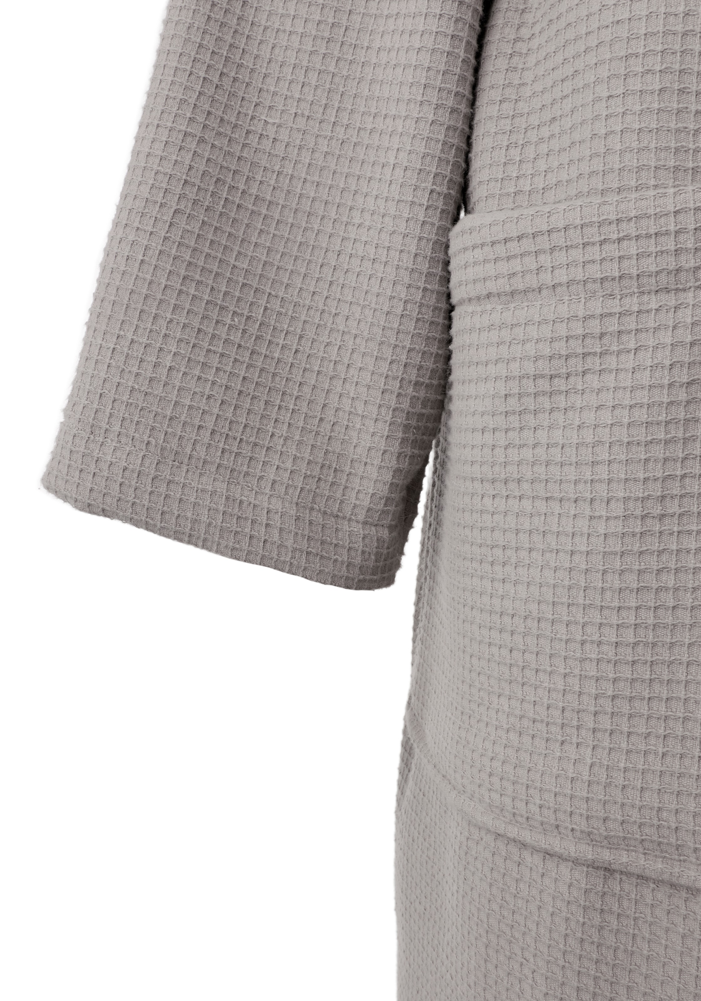 OTTO home Unisex-Bademantel »Merida, Waffelpiqué, Premium Qualität, 500 g/m², Morgenmantel« 1 Stk. Hotelbademantel, dicke Qualität, S-2XL, auch ideal für Sauna & Spa