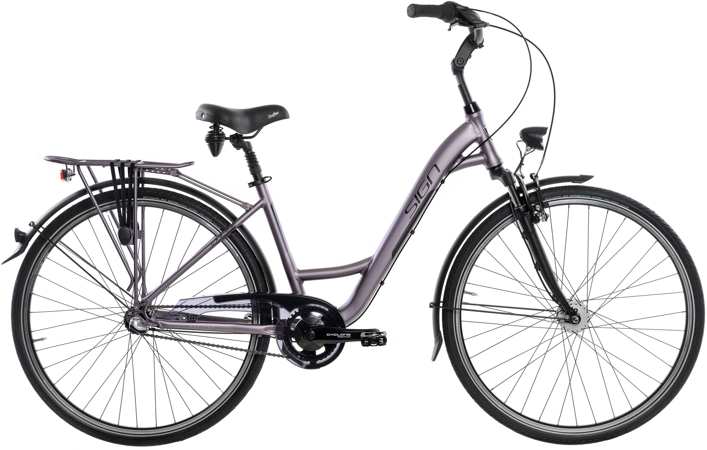 Bild von SIGN Cityrad, 3 Gang, Shimano, NEXUS SG-3C41 Schaltwerk, für Damen und Herren