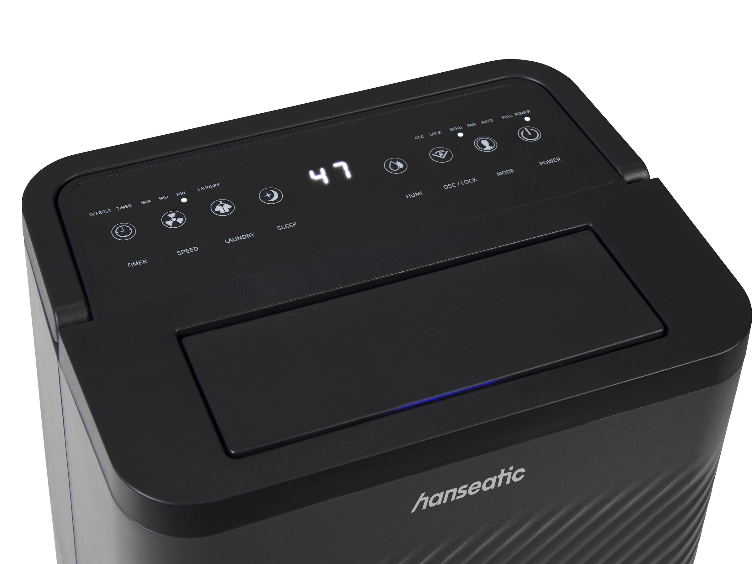 Hanseatic Luftentfeuchter »Hanseatic 12L, 2in1 Entfeuchtung & Luftreinigung« Entfeuchtung 12 l/Tag Tank 3 für Räume bis 24m², 3L Wassertank