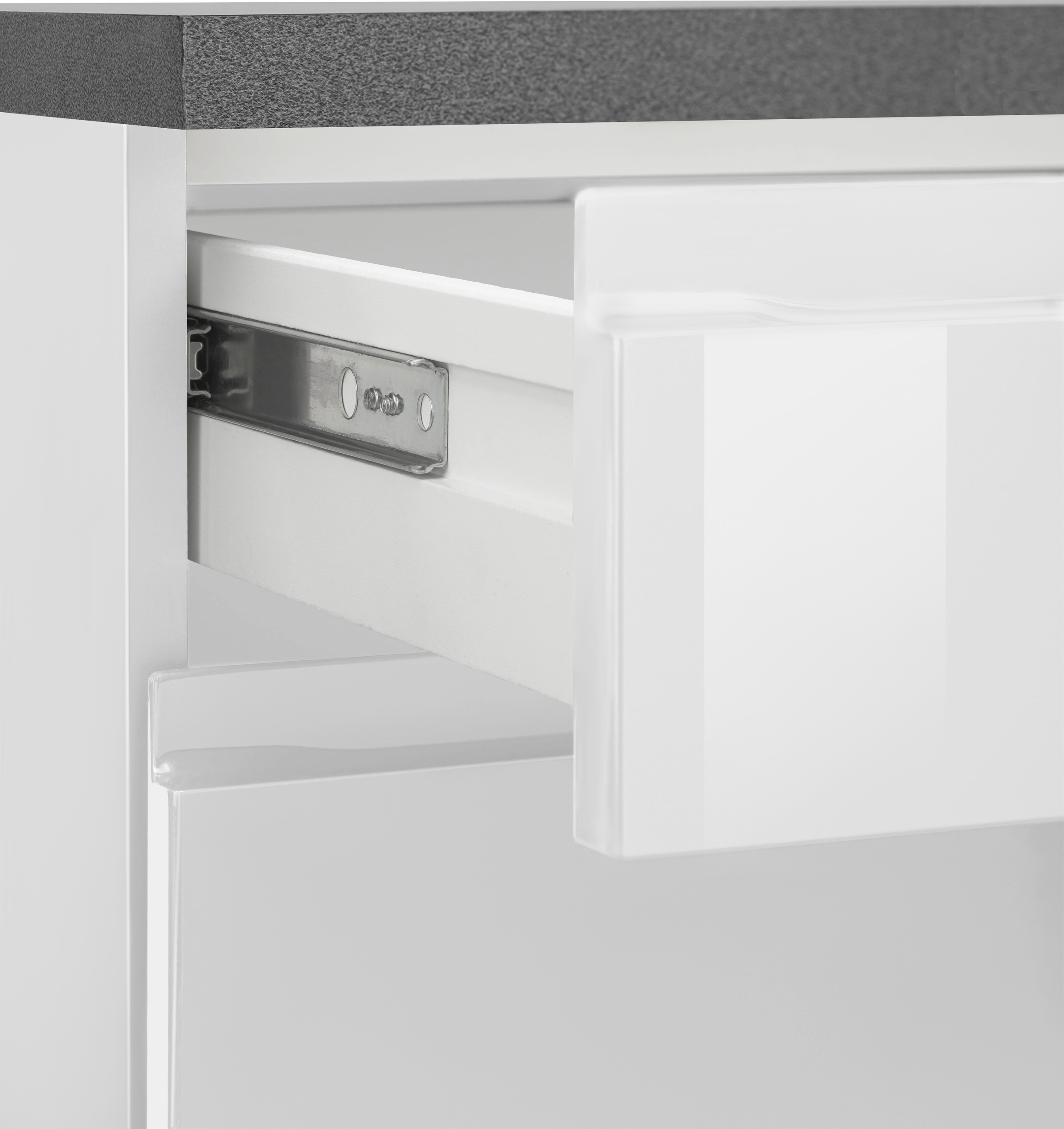 HELD MÖBEL Küchenzeile »Virginia«, Breite 350 cm, mit Glaskeramik-oder Induktionskochfeld