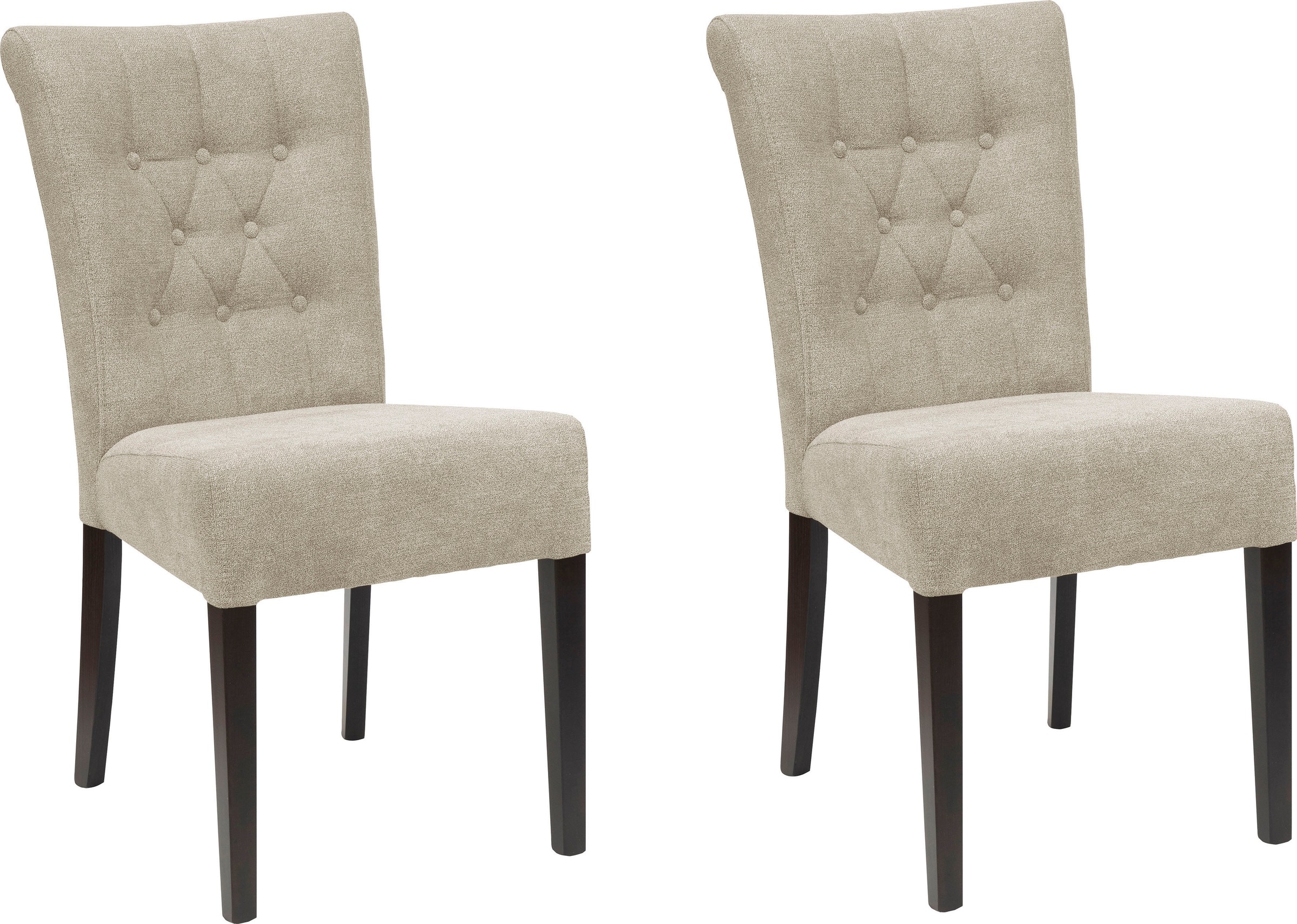 Home affaire Esszimmerstuhl »Queen BESTSELLER«, (Set), 6 St., Feinstruktur, günstig online kaufen