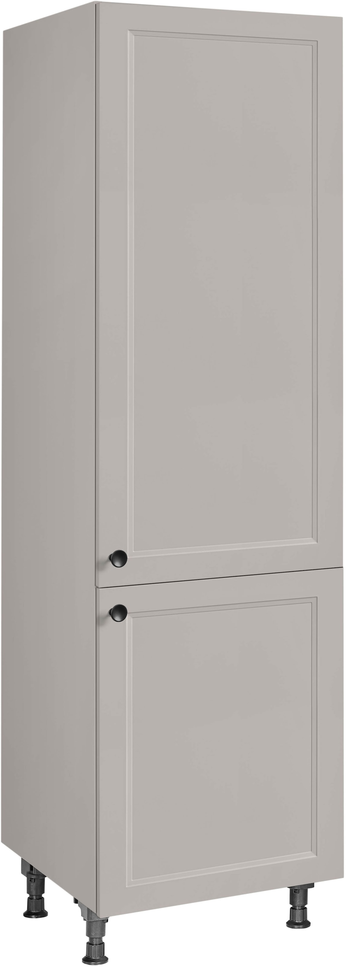 nobilia® Hochschrank »"Cascada", Ausrichtung wählbar, mit zwei Türen, vormontiert,«, Breite/Höhe: 60/216,6 cm