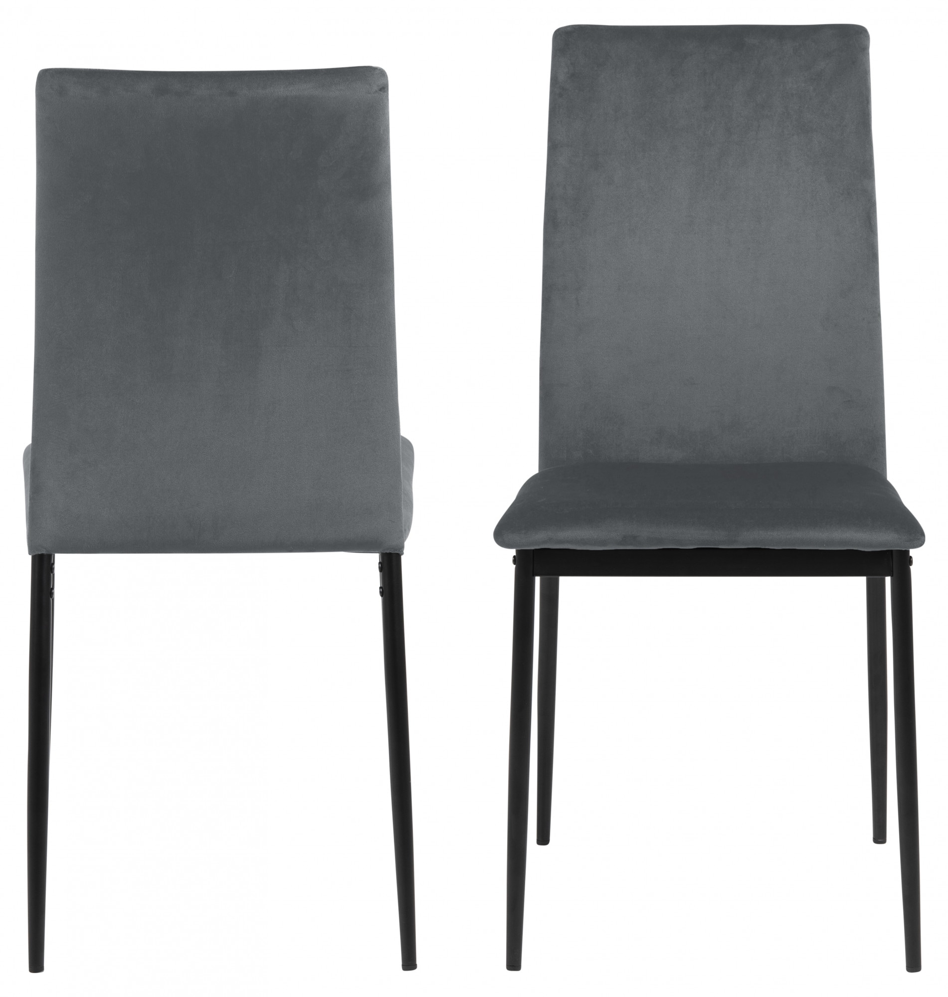 ACTONA GROUP Esszimmerstuhl »Demina«, (Set), 4 St., in Samtvelours oder Kun günstig online kaufen