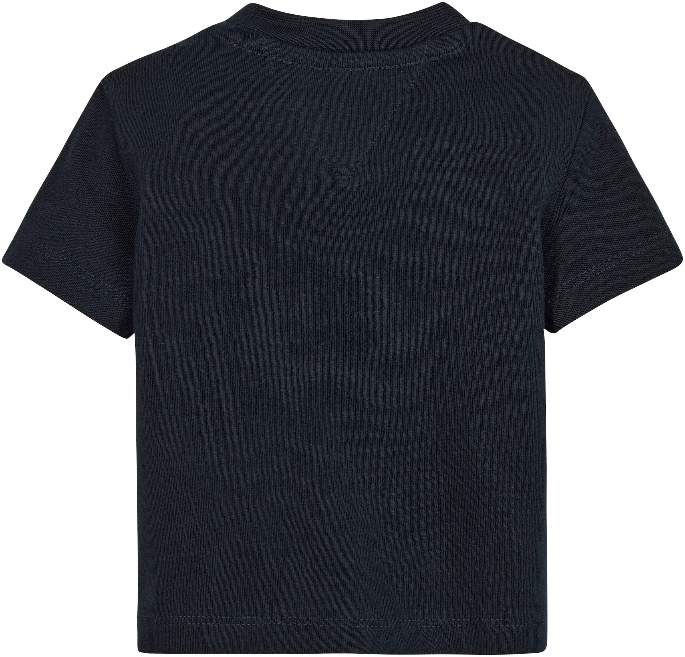 Tommy Hilfiger T-Shirt »BABY CURVED Front Logo-Flag & S/S«, Print TEE großem kaufen Hilfiger mit MONOTYPE