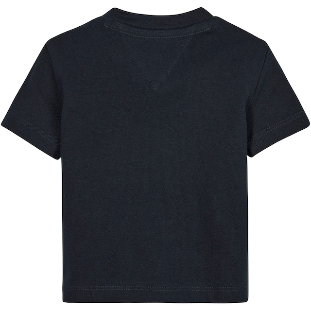 Tommy Hilfiger T-Shirt »BABY CURVED MONOTYPE TEE S/S«, mit großem Hilfiger  Front Print & Logo-Flag kaufen