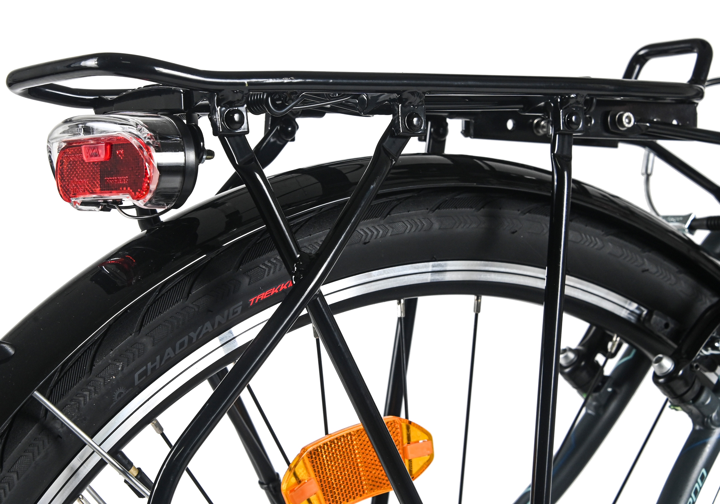 Dacapo Trekkingrad »Firenze 200 Anthrazit 24 Gänge RH 53 cm« 24 Gang Shimano Acera Schaltwerk Kettenschaltung