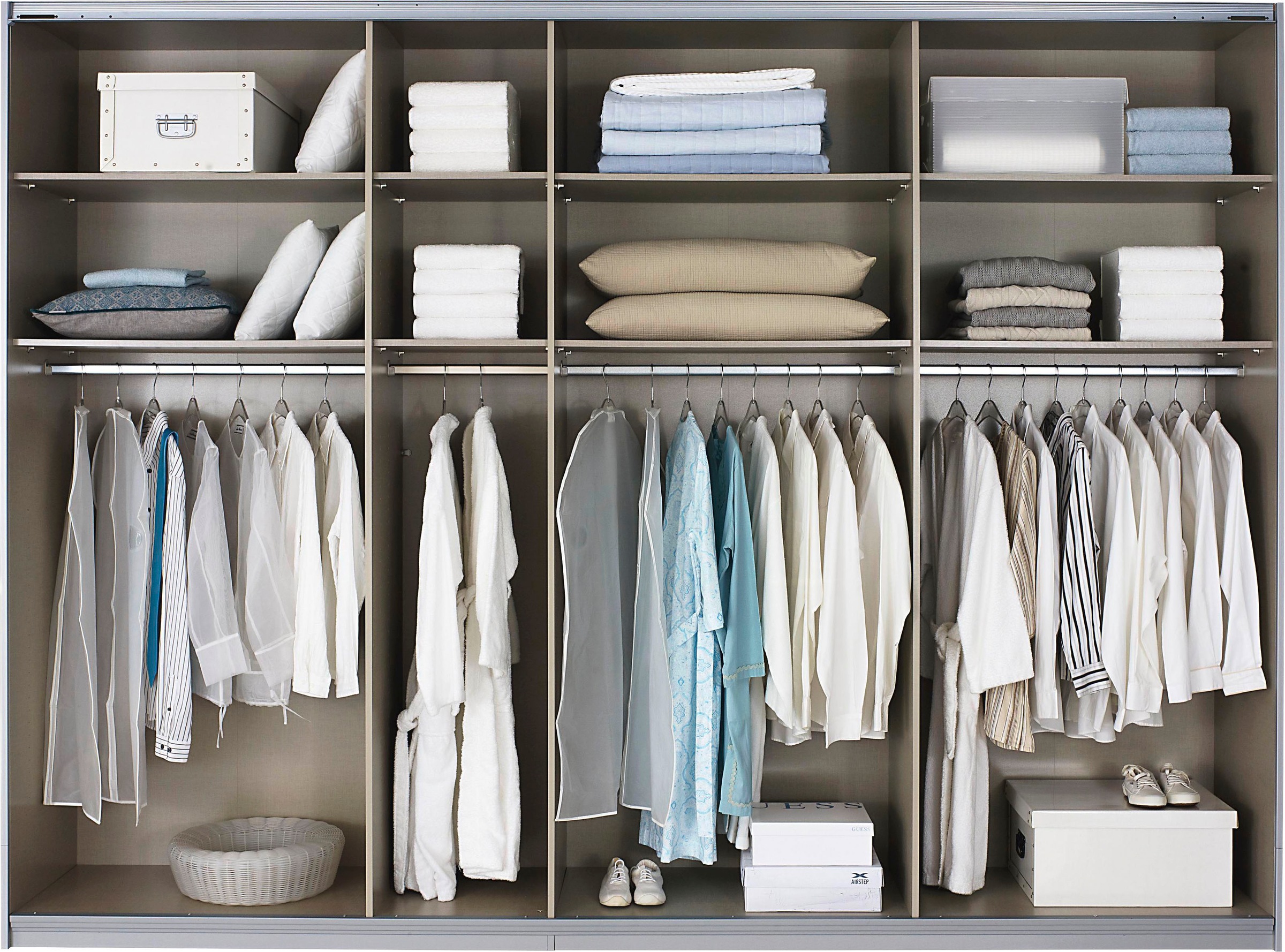 rauch Schwebetürenschrank "Quadra" mit Spiegelelementen günstig online kaufen