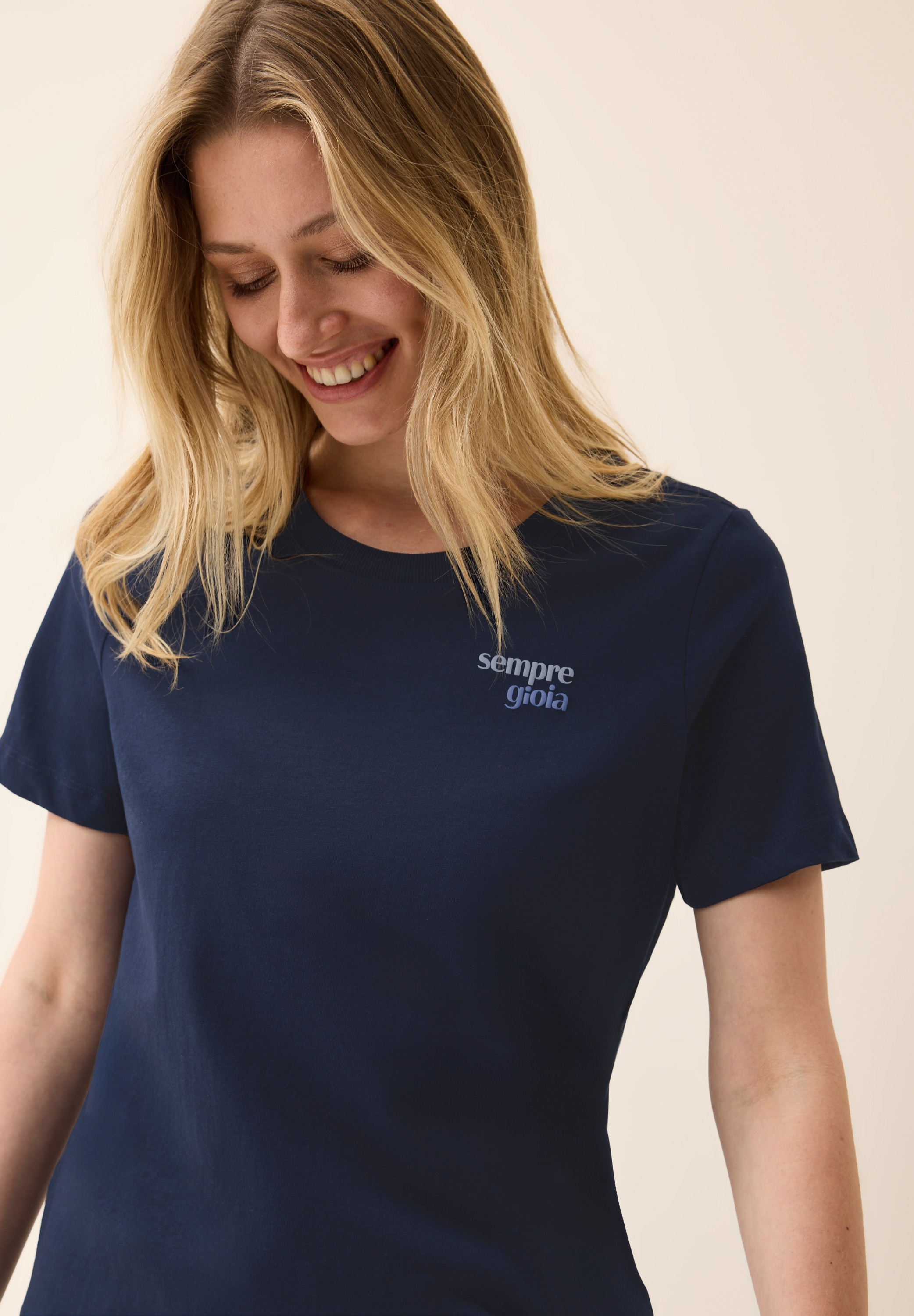 Cecil T-Shirt, mit Wording