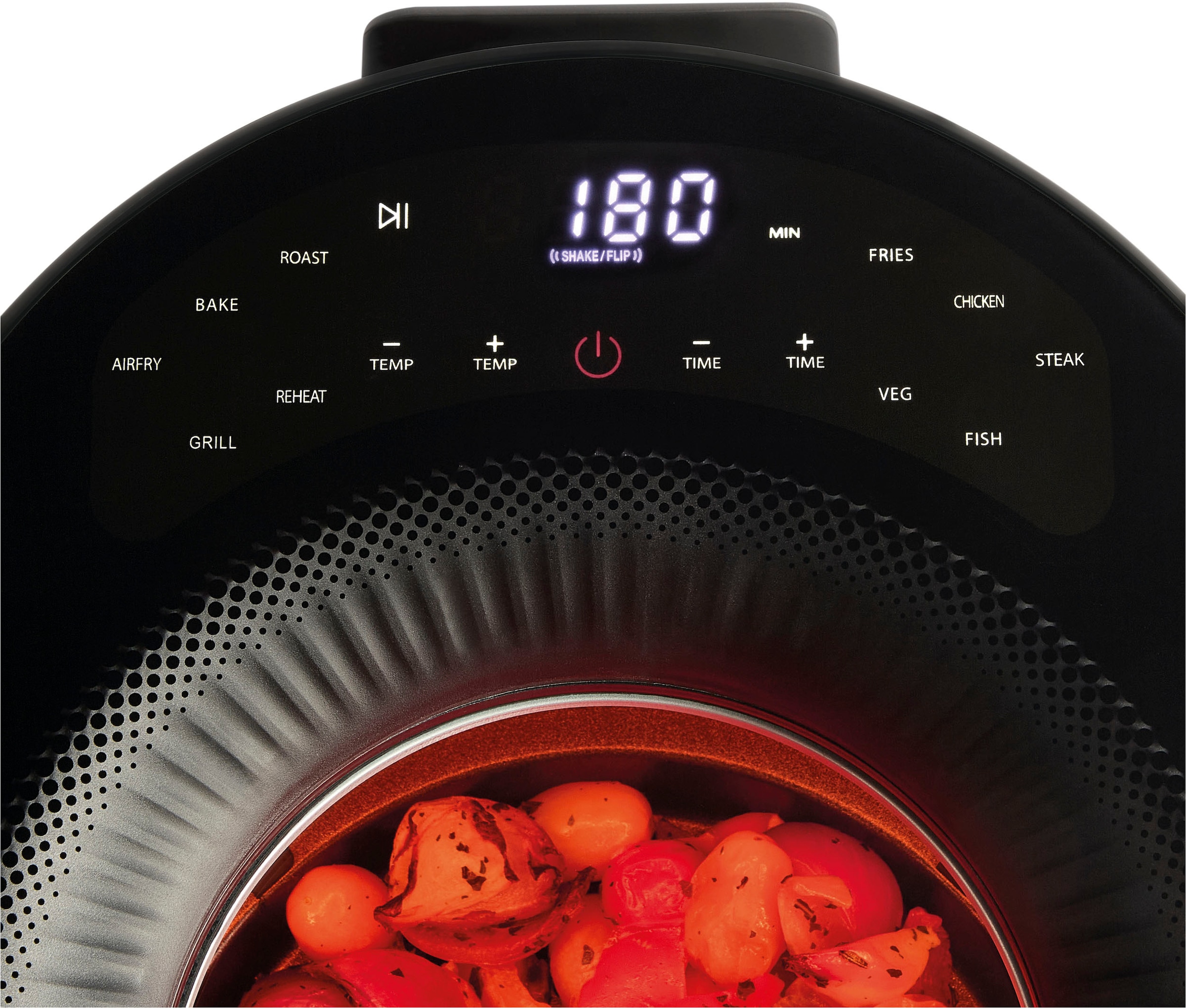 RUSSELL HOBBS Heißluftfritteuse »SatisFryPanoramic AirFryer(27420-56)«, 1500 W, mit Sichtfenster, 10 Programme, wenig oder kein Öl erforderlich