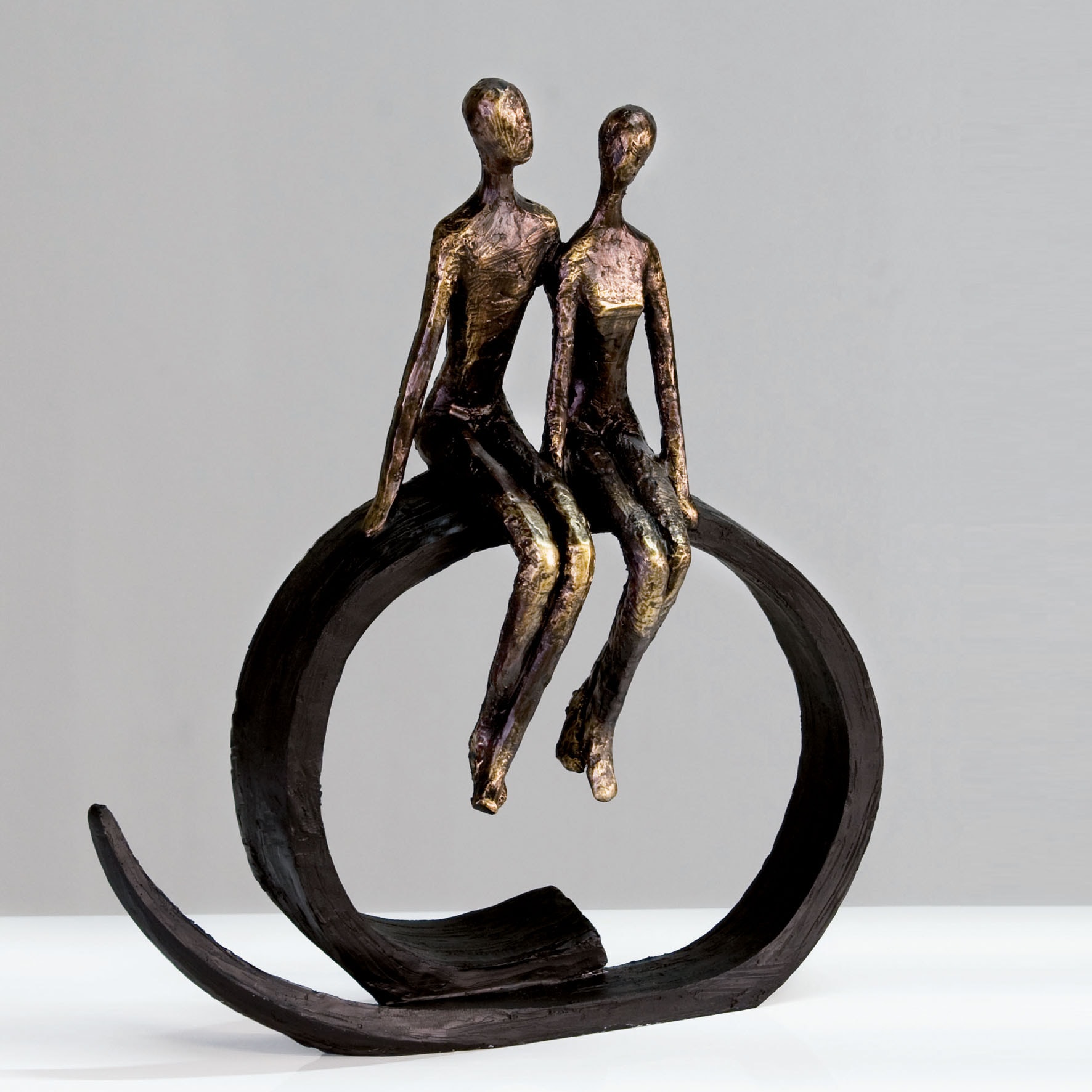 Casablanca by Wohnzimmer Höhe Close«, »Skulptur Pärchen, kaufen 35 Dekoobjekt, Gilde cm, Dekofigur Spruchanhänger, mit online