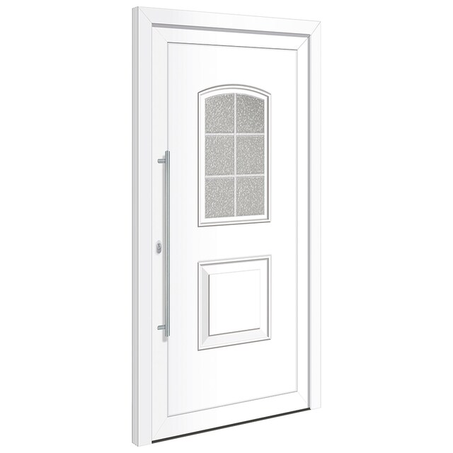 RORO Türen & Fenster Haustür »Otto 10«, BxH: 100x200 cm, weiß, ohne Griff,  inklusive Türrahmen online kaufen