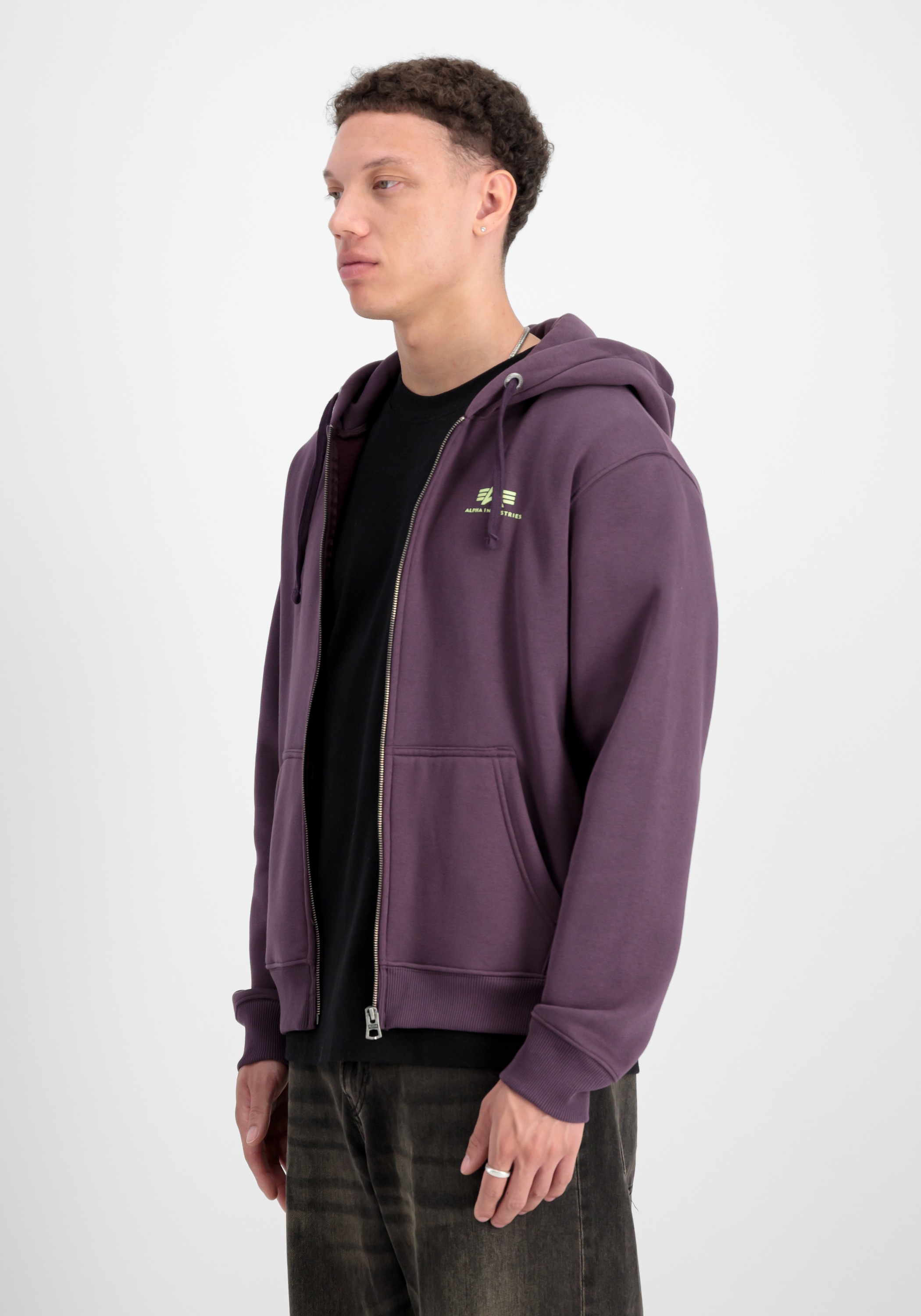 Alpha Industries Hoodie »Alpha Industries Men - Hoodies Basic Zip Hoodie SL«