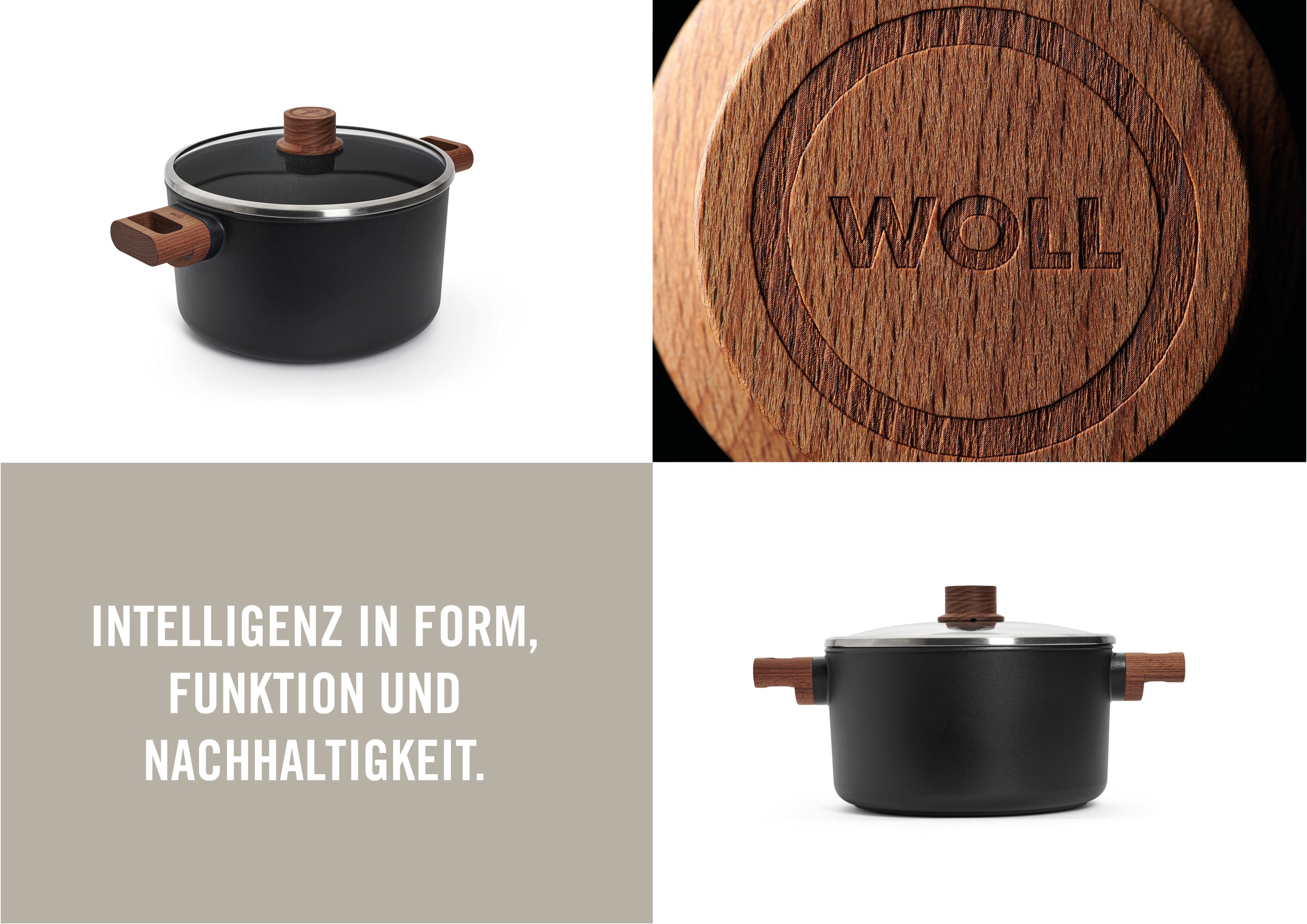 WOLL Kochtopf »Eco Logic QXR Gusstopf« 1 Stk. tlg. Aluminium günstig online kaufen