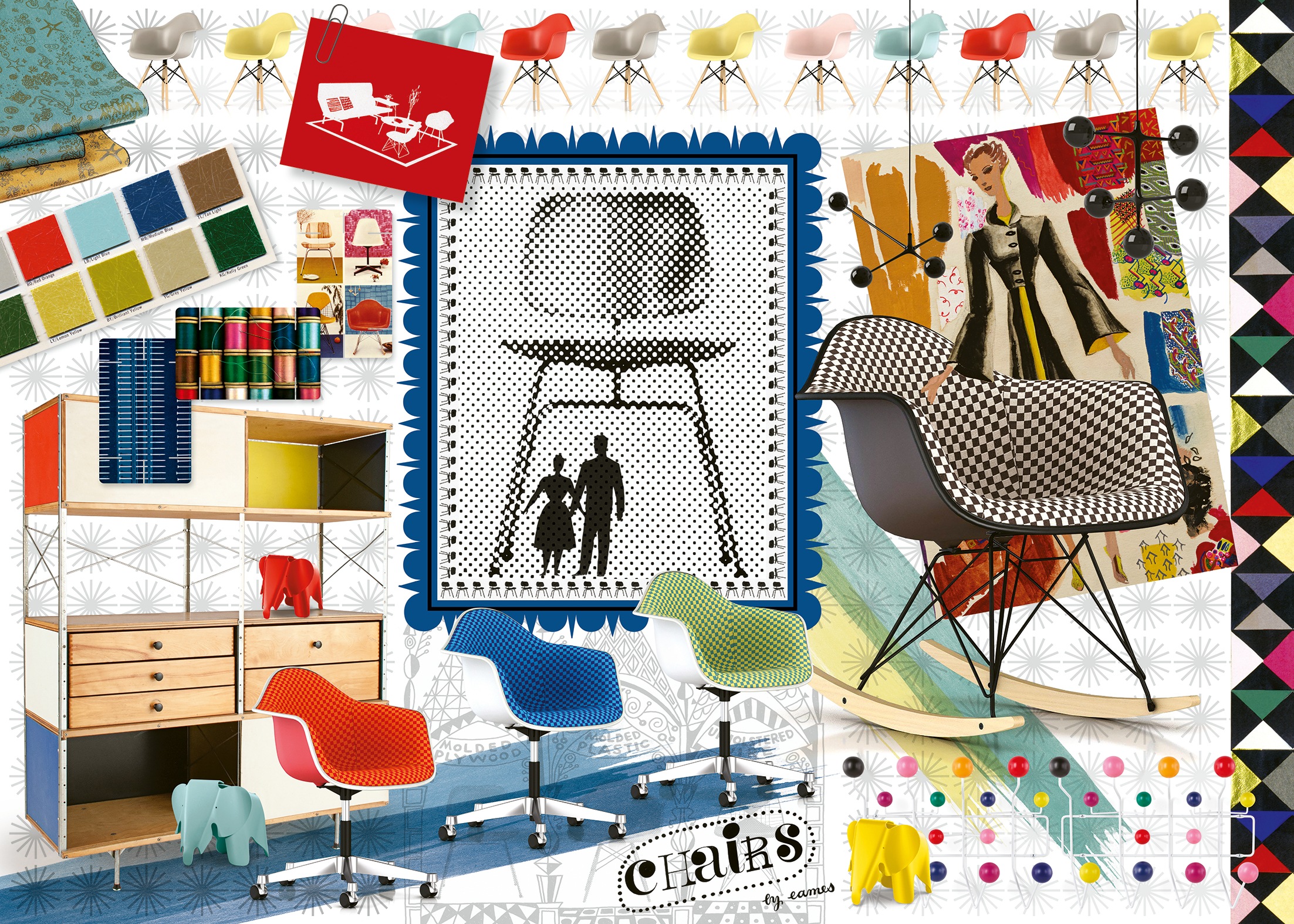 Ravensburger Puzzle »Collector's Edition - Eames, Spectrum«, Made in Germany