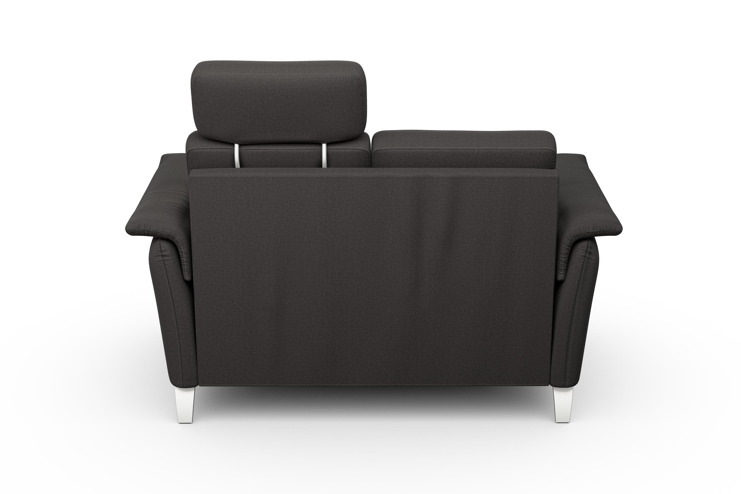 sit&more 2-Sitzer »Palmera«, Federkern-Polsterung, Steckvorrichtung für 2 Kopfstützen (optional)