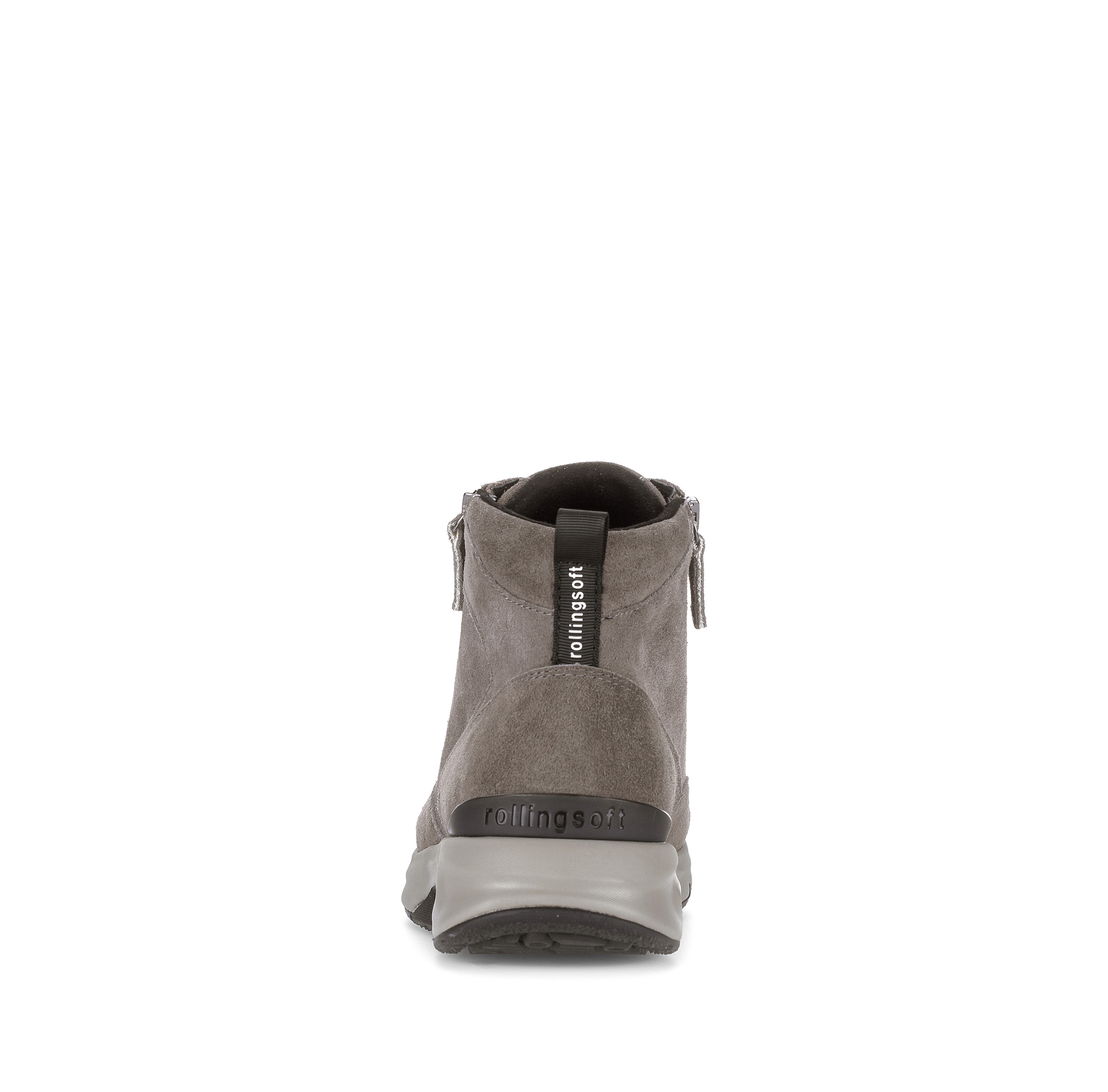 rollingsoft Schnürboots  Keilabsatz, High Top-Sneaker mit zwei Reißverschlüssen