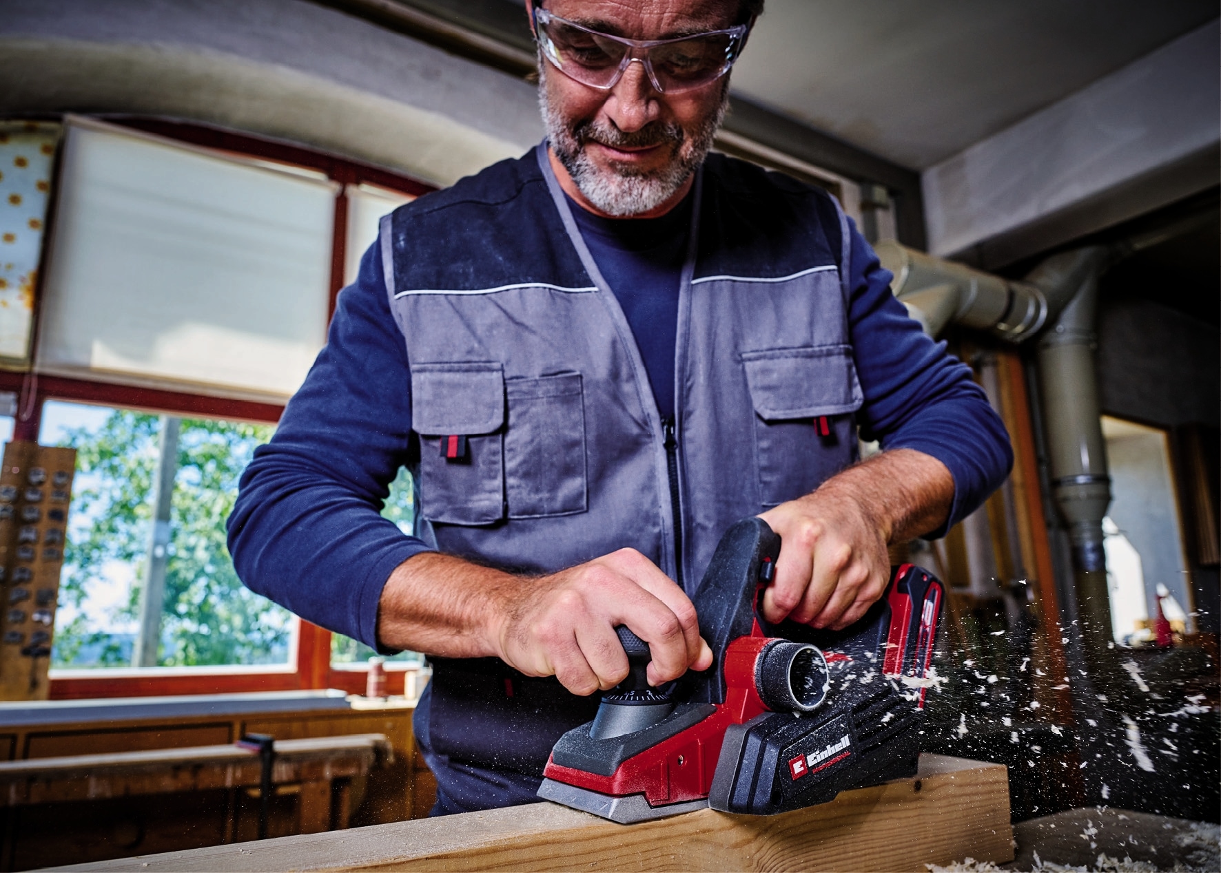 Einhell Akku-Elektrohobel »TP-PL 18/3 Li BL - Solo«, Mitglied der Power X-Change Familie, ohne Akku