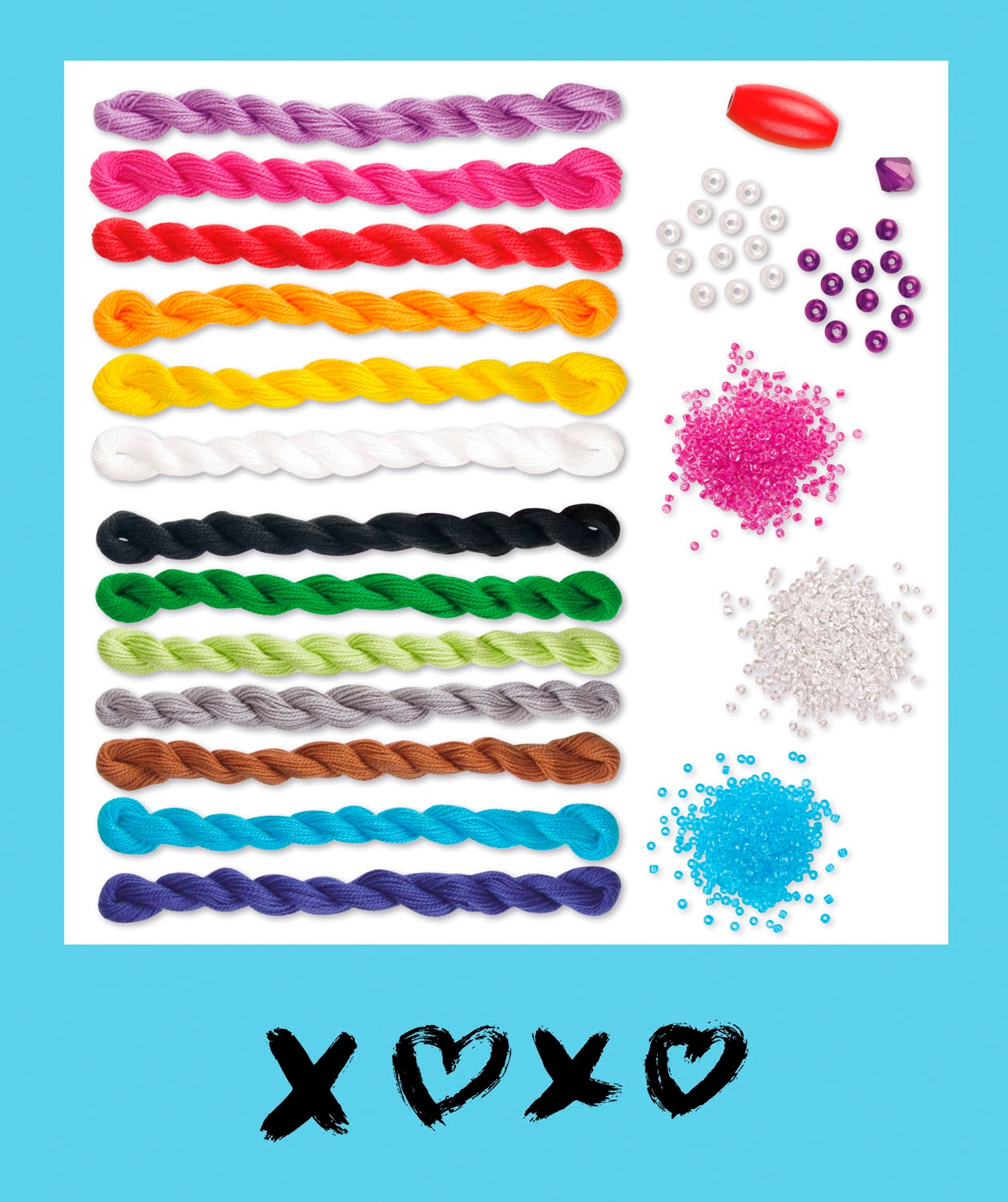 Lena® Kreativset »Freundschaftsbänder«