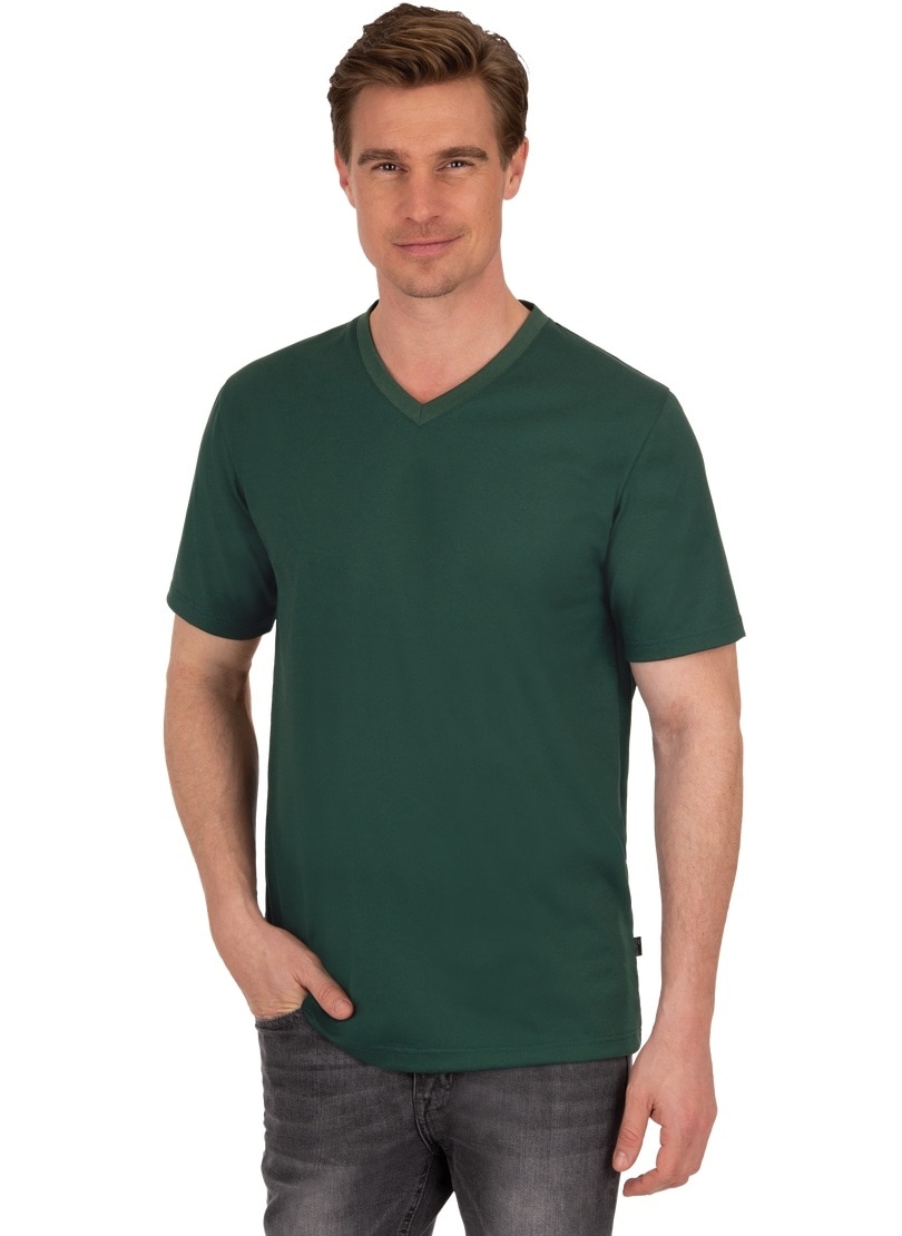 online T-Shirt Trigema V-Shirt bei Baumwolle« »TRIGEMA DELUXE