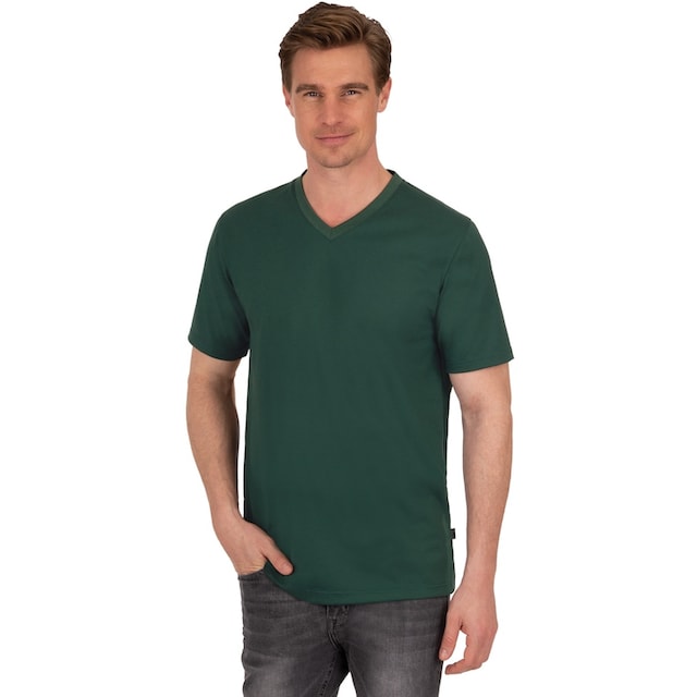 bei Trigema T-Shirt DELUXE online »TRIGEMA V-Shirt Baumwolle«