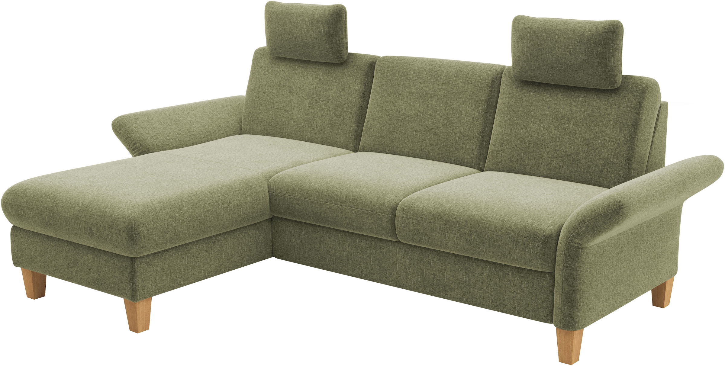 Home affaire Ecksofa »Rochelle, L-Form«, wahlweise mit Armteilverstellung, Bettfunktion und Bettkasten