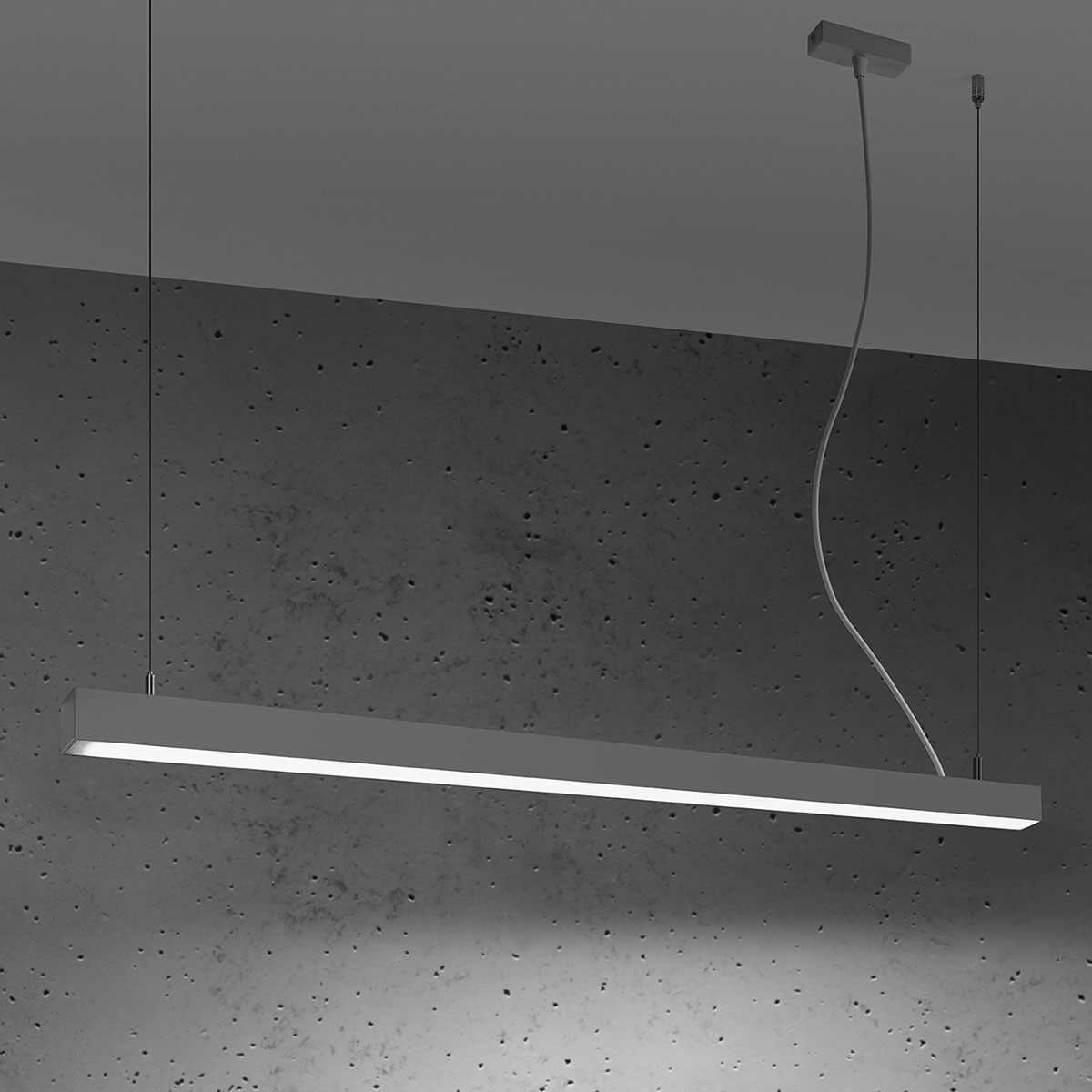 SOLLUX lighting Hängeleuchte »PINNE«, 1 flammig, Leuchtmittel LED-Modul | LED fest integriert, Slush -Einstellung