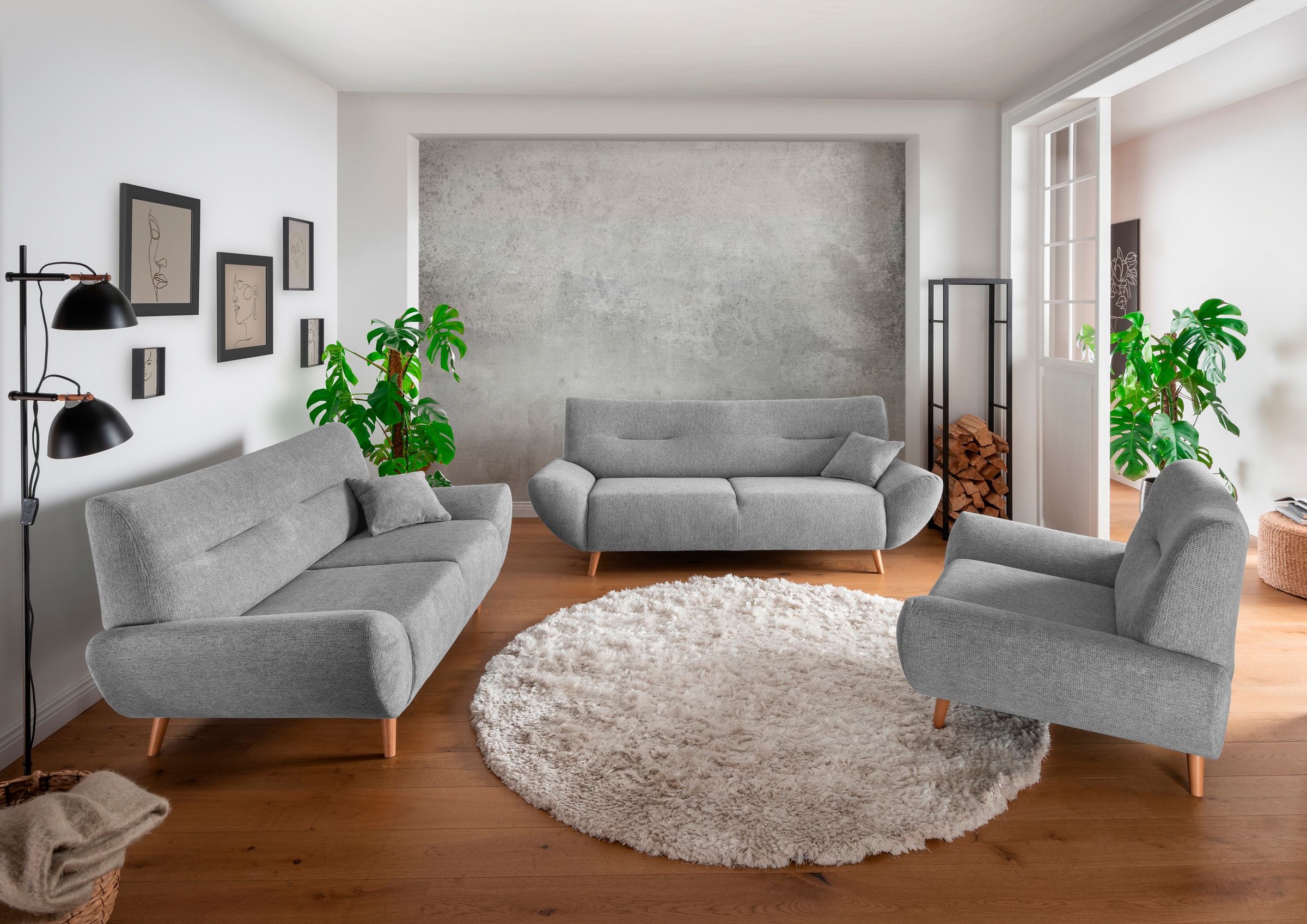 Home affaire Polstergarnitur »Drago elegant und zeitlos, komfortabel, moder günstig online kaufen