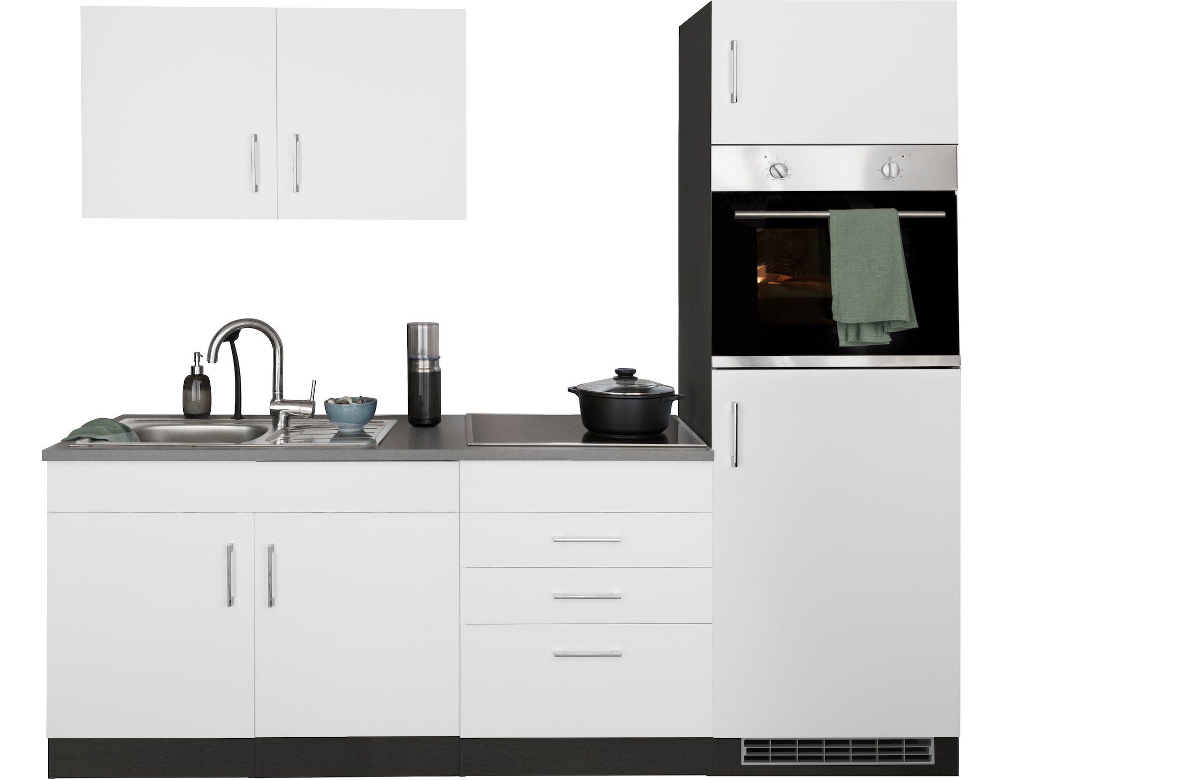 KOCHSTATION Küchenzeile »KS-Paris – Küchen mit einzigartigen Fotomotiven au günstig online kaufen