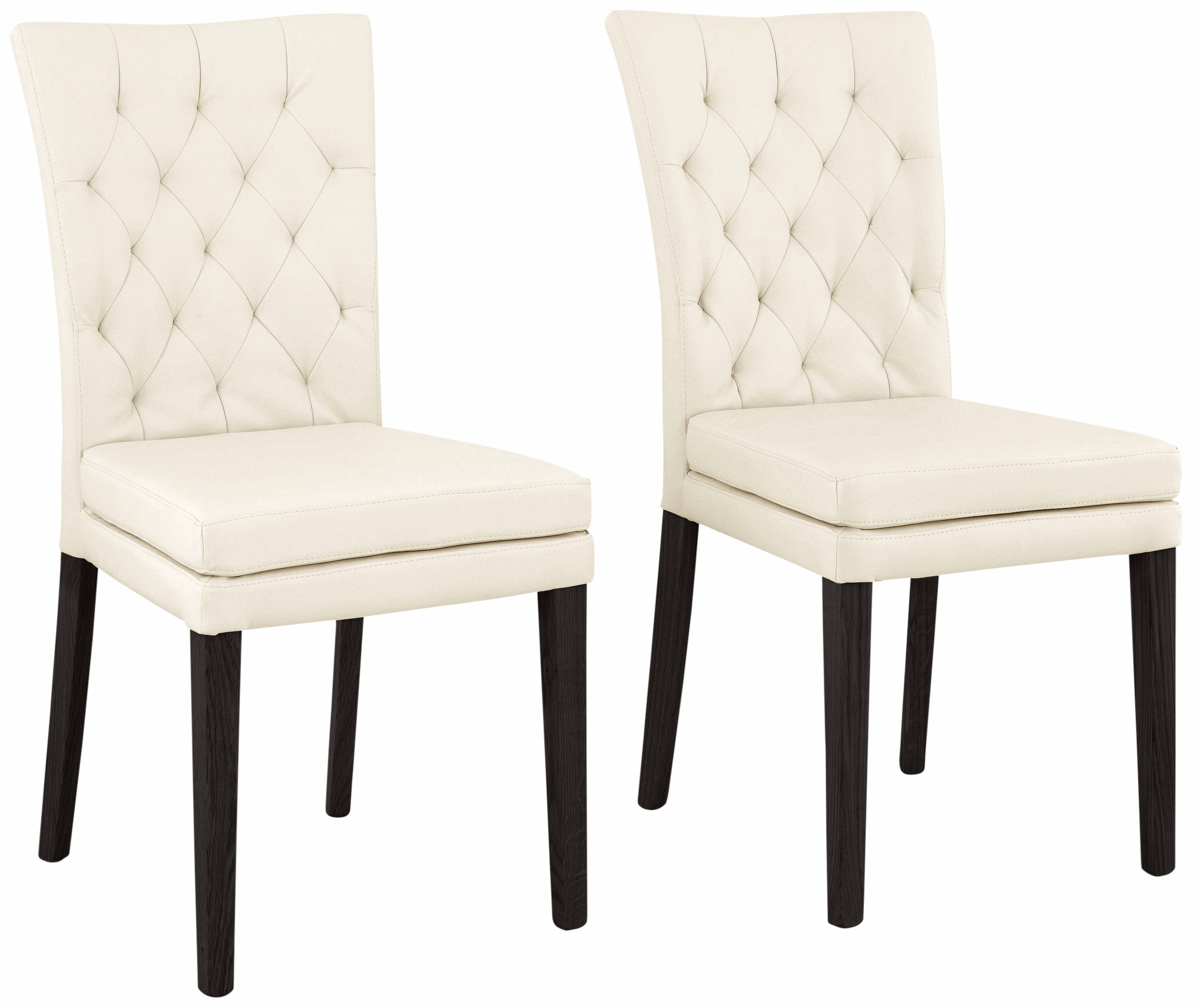 Home affaire 4-Fußstuhl »Colorado« (Set) 6 Stk.Beine aus Buche, wengefarben günstig online kaufen