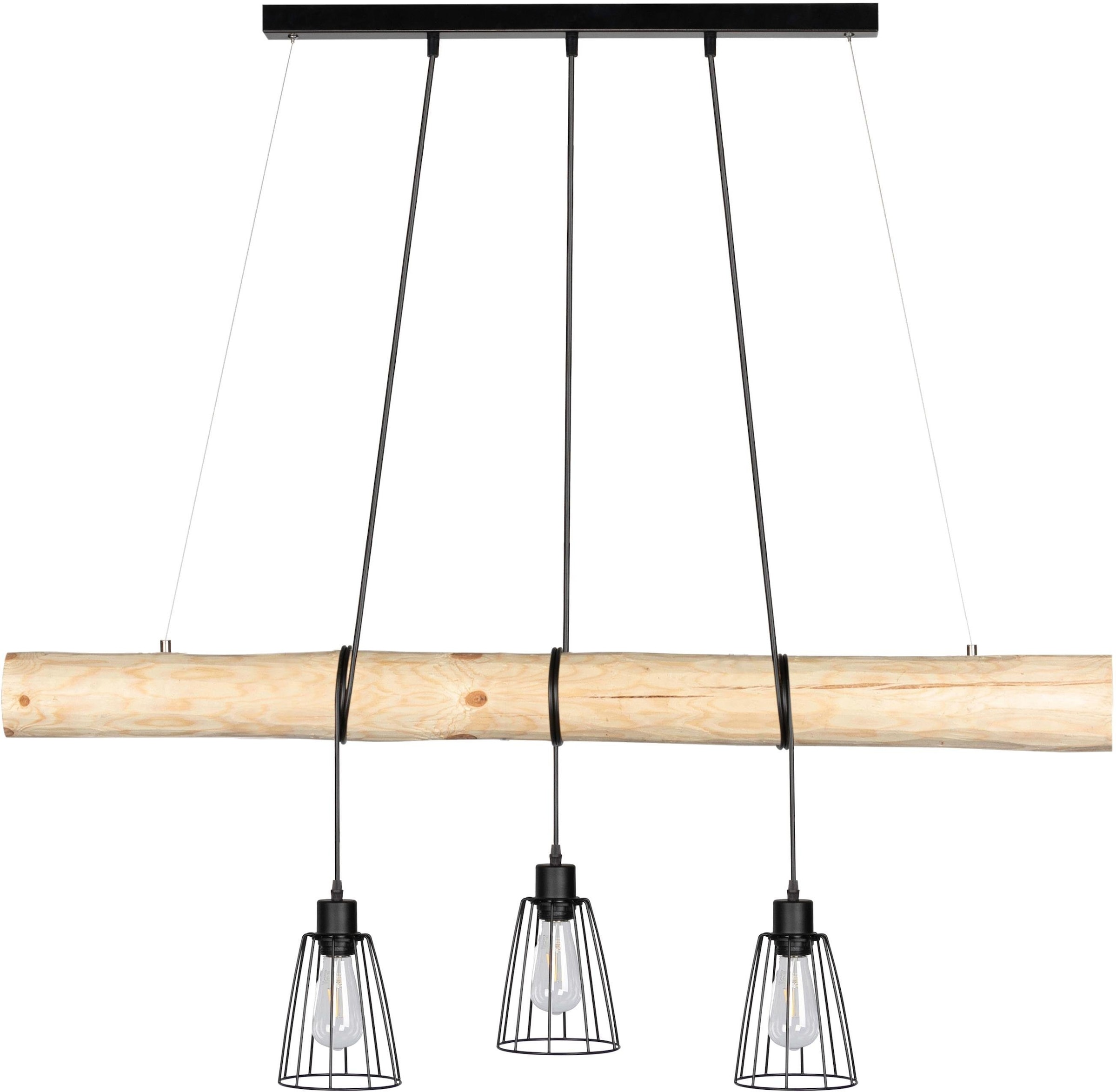 SPOT Light Pendelleuchte »TRABO«, 3 flammig, Leuchtmittel E27   ohne Leucht günstig online kaufen