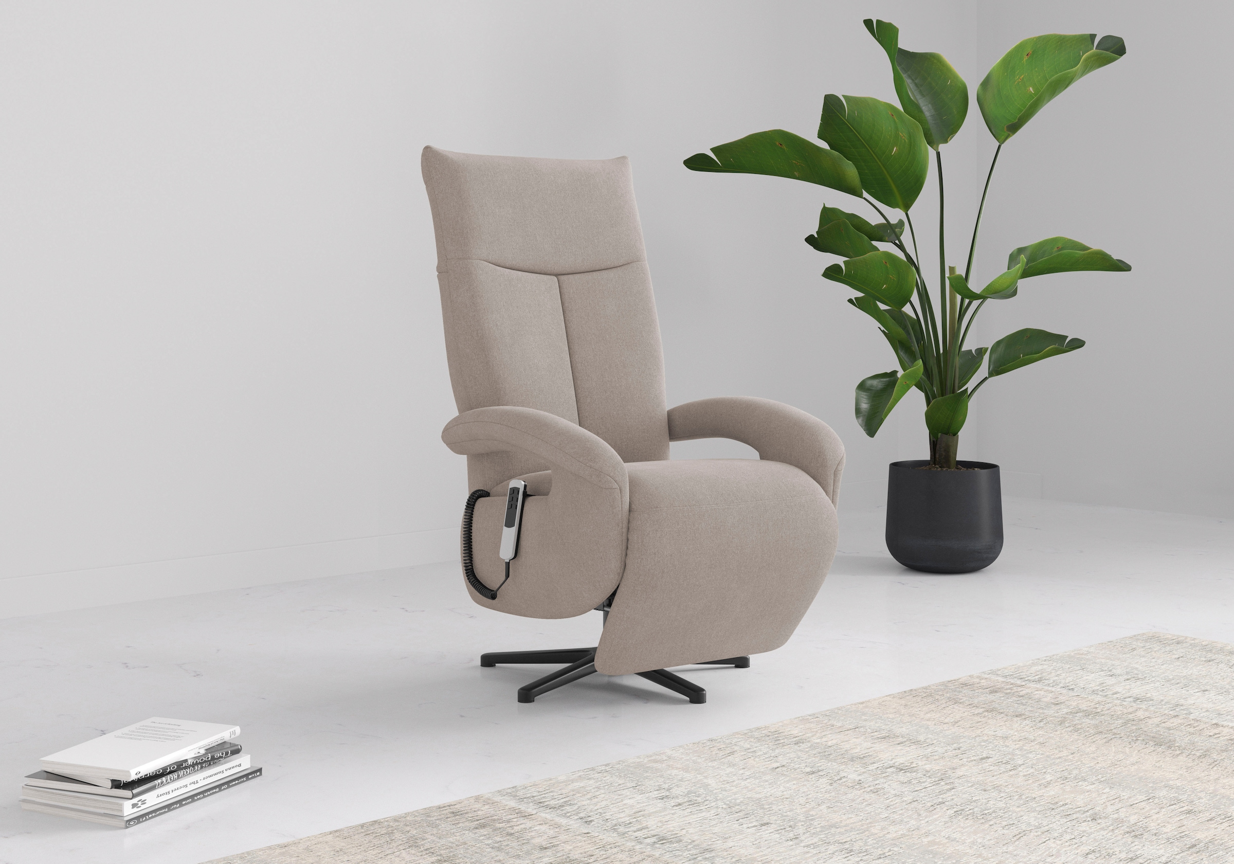 sit&more TV-Sessel »Zoe«, wahlweise manuell oder elektrischer Funktion mit günstig online kaufen