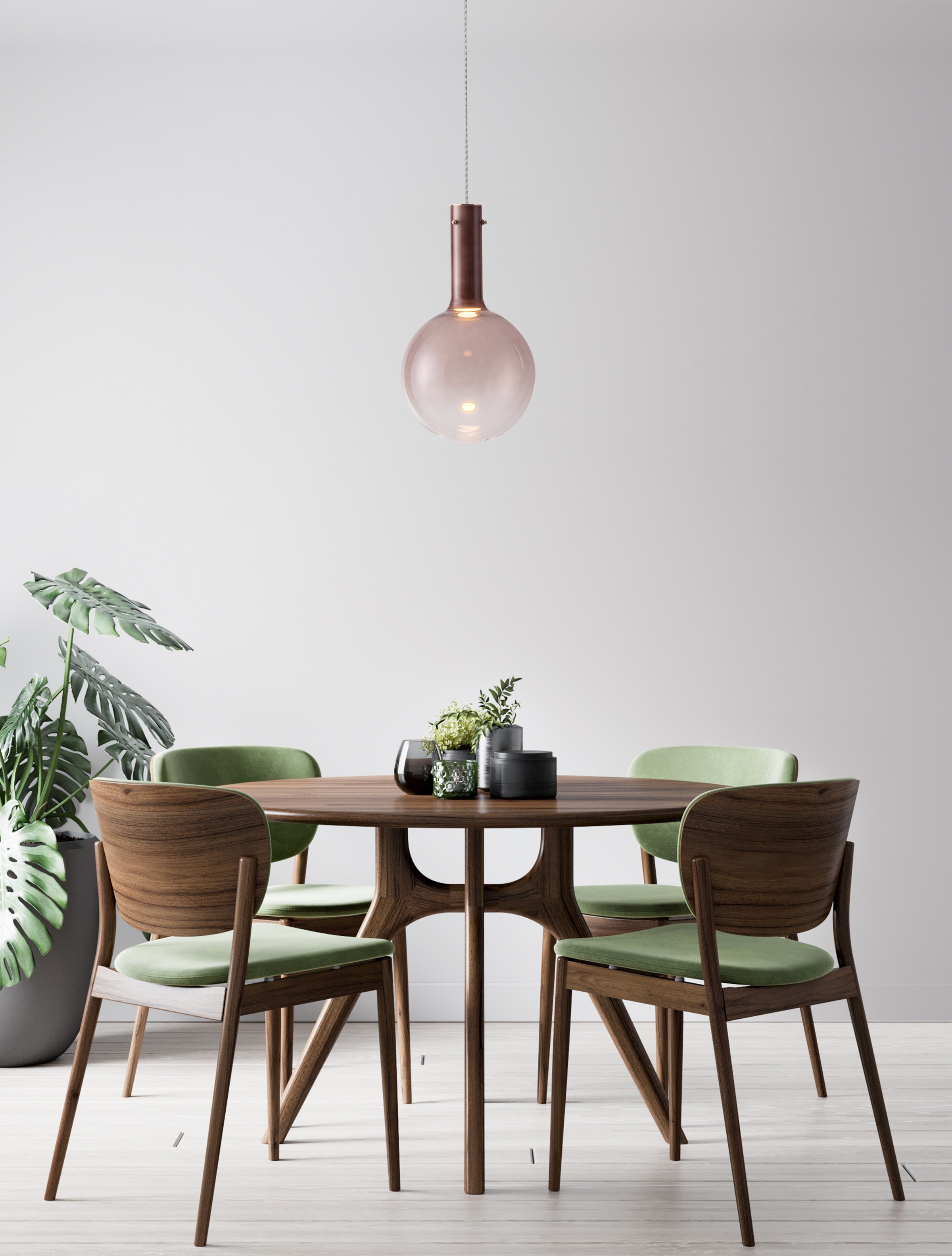 Nova Luce Pendelleuchte »NOSTOS« LED-Modul 1 Stk. Warmweiß günstig online kaufen