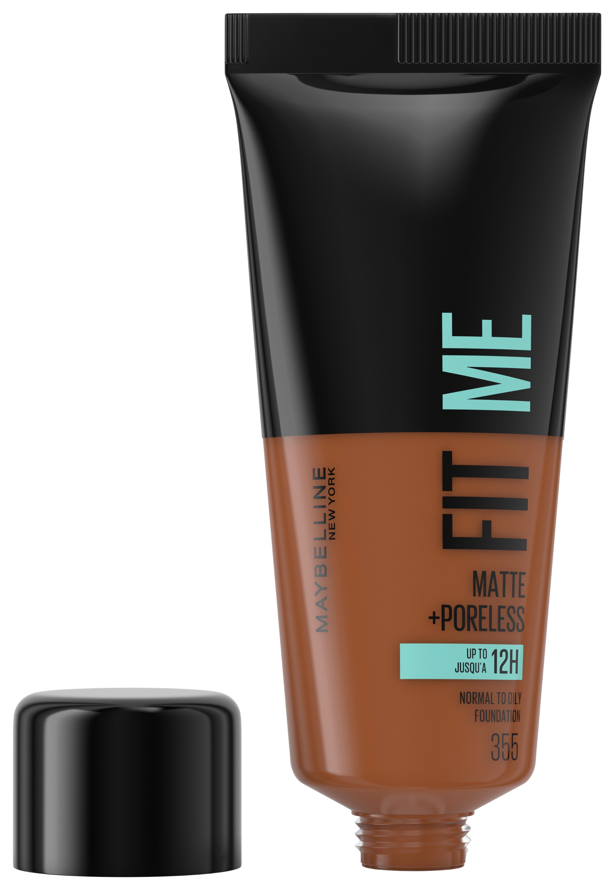 MAYBELLINE NEW YORK Foundation »FIT ME! MATTE + PORELESS MAKE-UP« für einen natürlich mattierten Teint, leichte bis mittlere Deckkraft