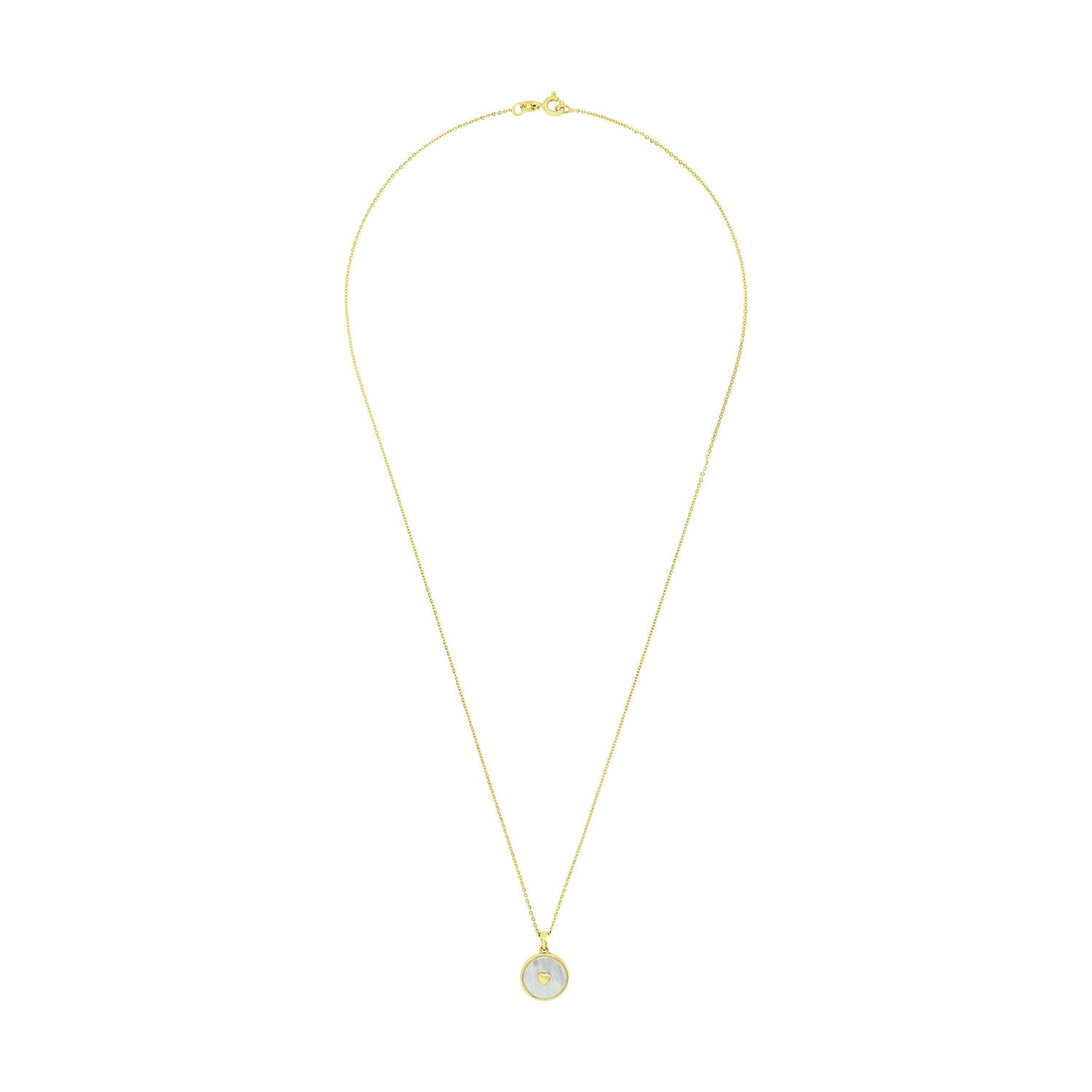 Amor Kette mit Anhänger »Herz« mit Perlmutt