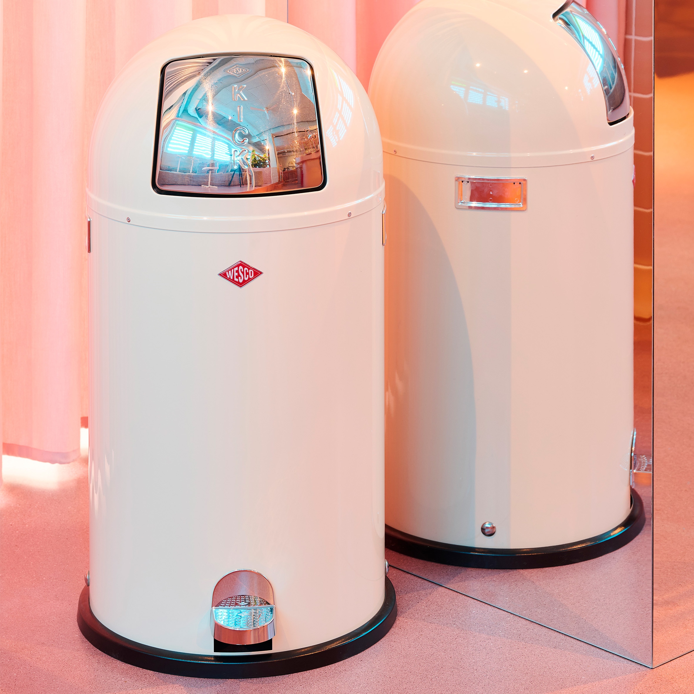 WESCO Mülleimer »Kickboy«, 1 Behälter, Abfallsammler, 40 Liter