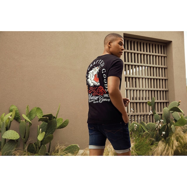 Bruno Banani T-Shirt, mit modischem Rückenprint online bestellen