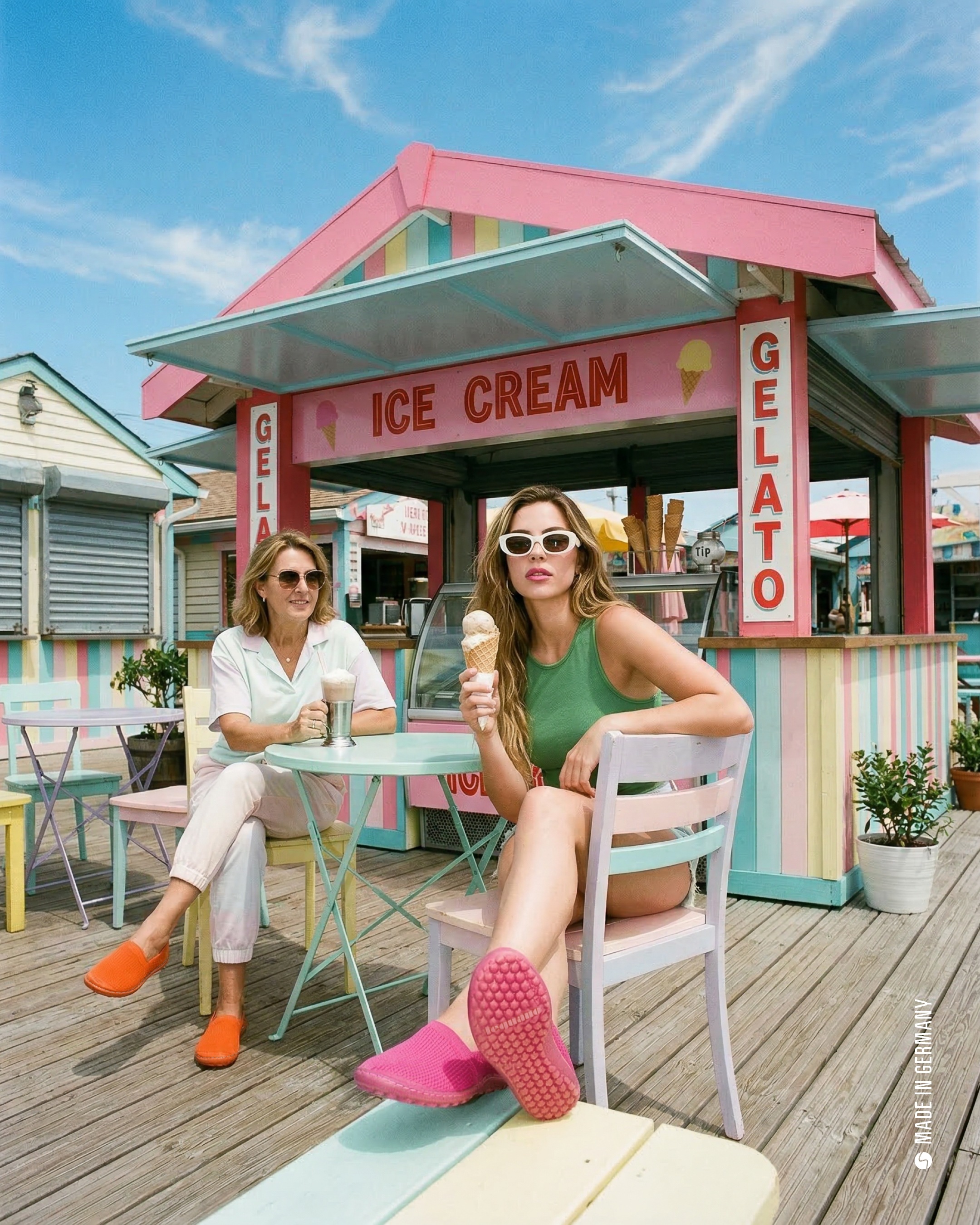 Leguano Barfußschuh »FLAIR«  Slipper, Schlupfschuh mit Logo-Aufnäher an der Ferse