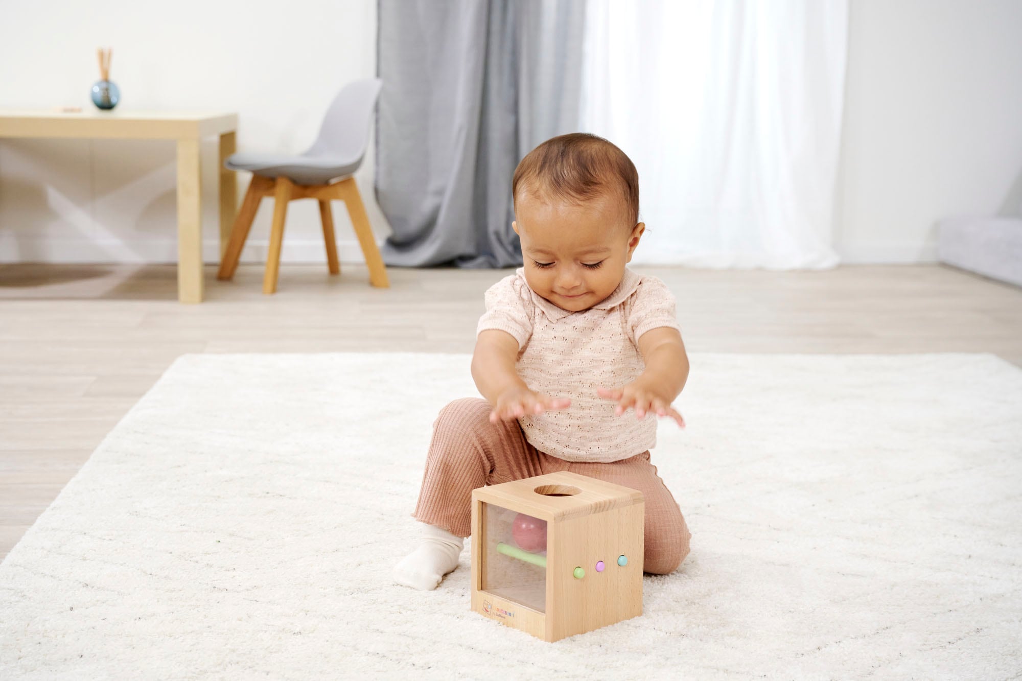 Eichhorn Lernspielzeug »Montessori Box mit Kugeln«, FSC®- schützt Wald - weltweit