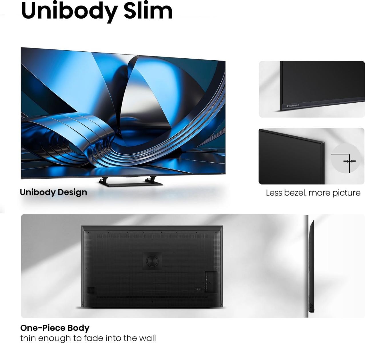 Hisense QLED-Fernseher »65U7DSE« 164 cm/65 ″ Smart-TV