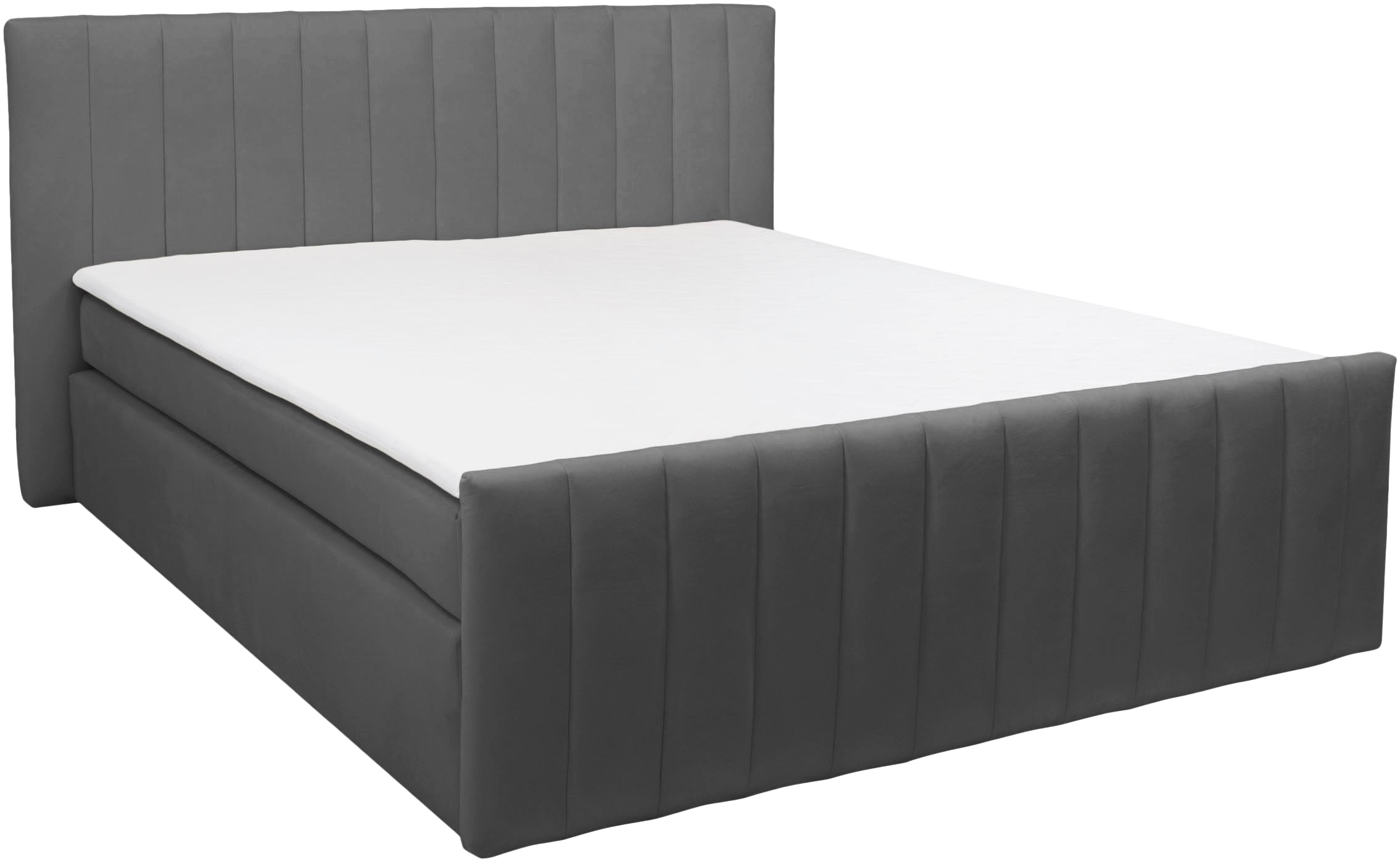 INOSIGN Boxspringbett »Effy inkl. Bettkasten und Topper, erhältlich in der Breite 180x200cm«, wahlweise in H3 oder H4 wählbar