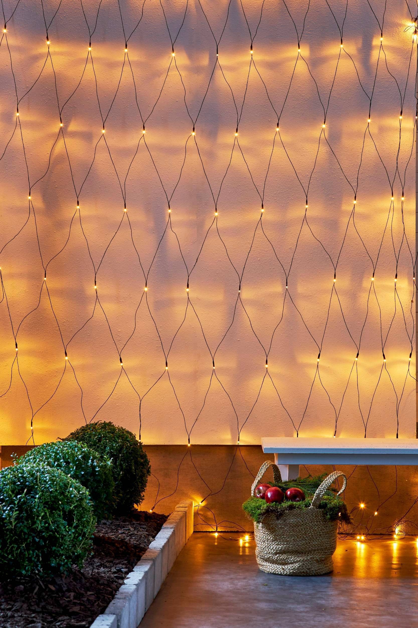EGLO LED-Lichternetz »GOLDEN WARM WHITE«, 200 St.-flammig, Lichternetz für günstig online kaufen