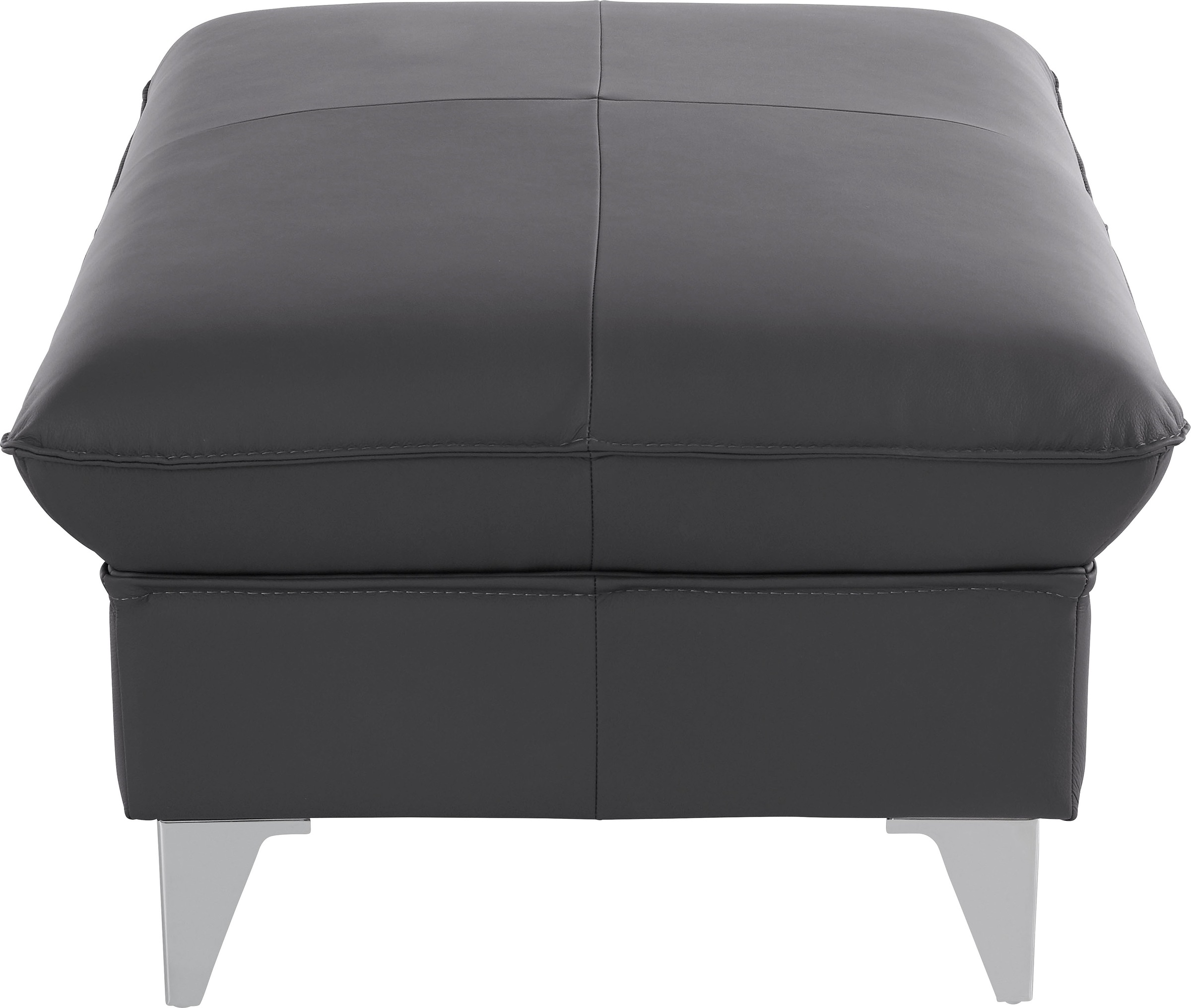 COTTA Polstergarnitur »Caluso L-Form«, (2 tlg.), Set bestehend aus: Ecksofa mit Kopfteilverstellung & Hocker